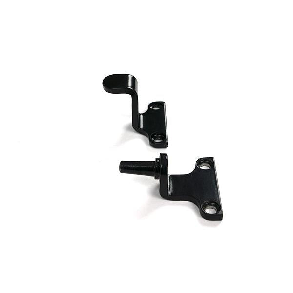 Black 8" Monkeytail Stay (Steel Window) - Stays - From The Anvil - Yester Home