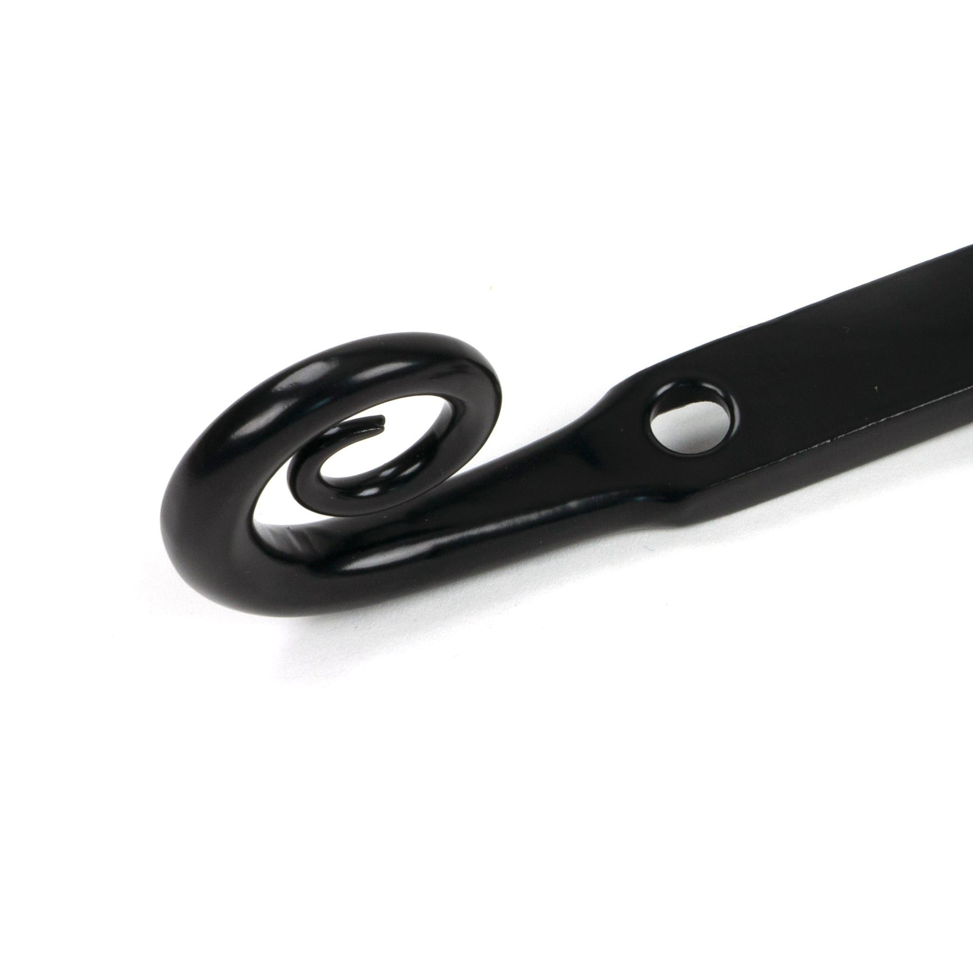 Black 8" Monkeytail Stay (Steel Window) - Stays - From The Anvil - Yester Home