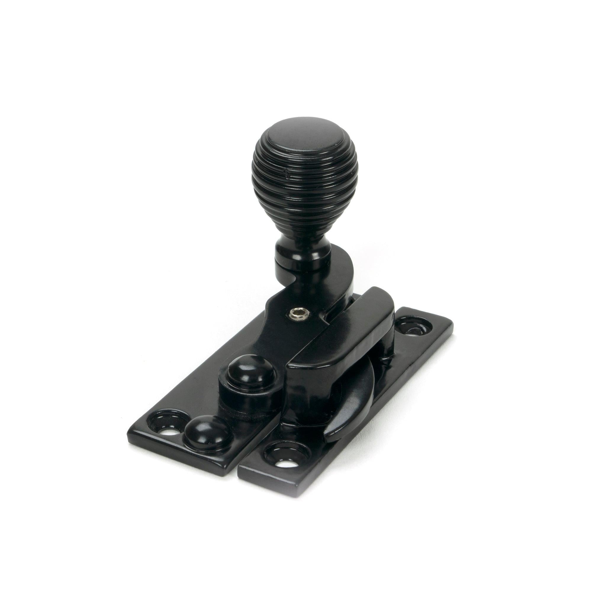 Black Beehive Sash Hook Fastener - Sash Hook Fasteners - From The Anvil - Yester Home