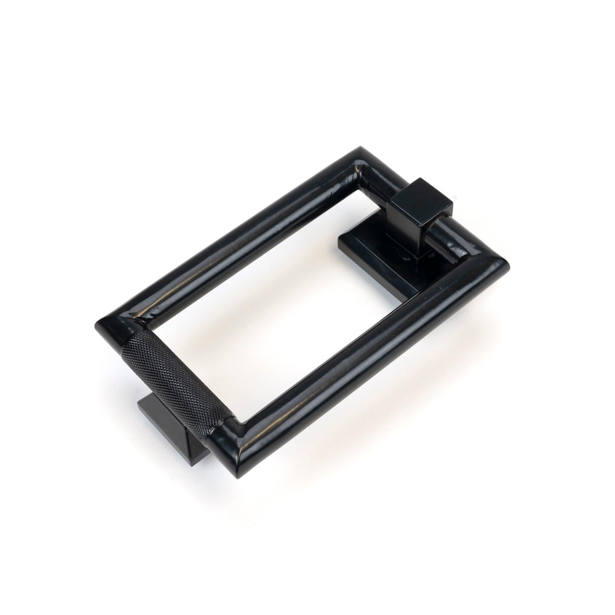 Black Brompton Door Knocker | From The Anvil - Bolt-Through Door Knockers - From The Anvil - Yester Home