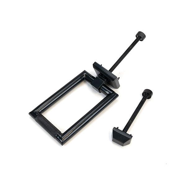 Black Brompton Door Knocker | From The Anvil-Bolt-Through Door Knockers-Yester Home