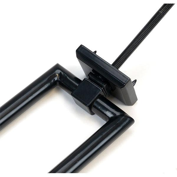 Black Brompton Door Knocker | From The Anvil-Bolt-Through Door Knockers-Yester Home