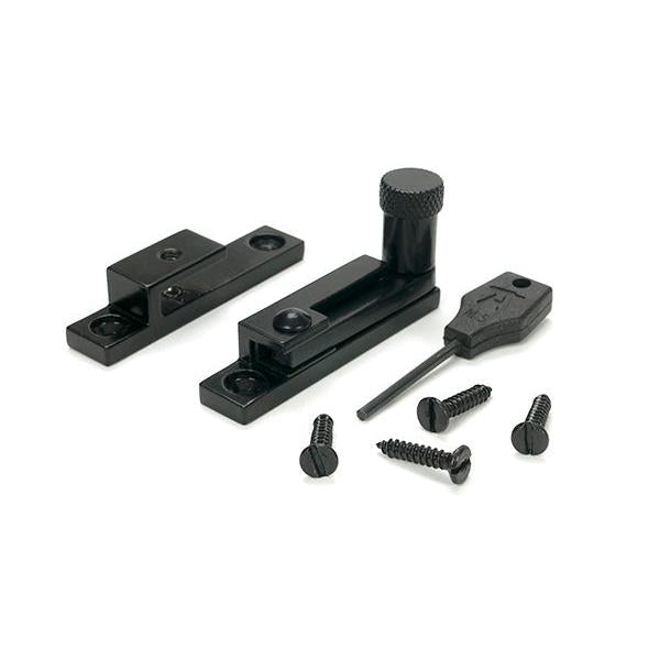 Black Brompton Quadrant Fastener - Narrow - Quadrant Fasteners - From The Anvil - Yester Home