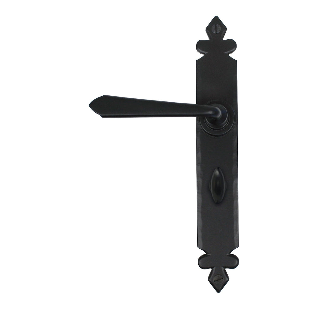 Black Cromwell Lever Bathroom Set | From The Anvil-Lever Bathroom-Yester Home