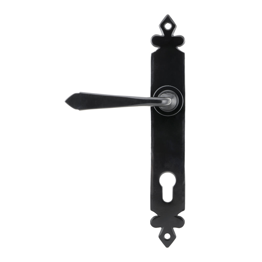 Black Cromwell Lever Espag. Lock Set | From The Anvil-Espagnolette-Yester Home