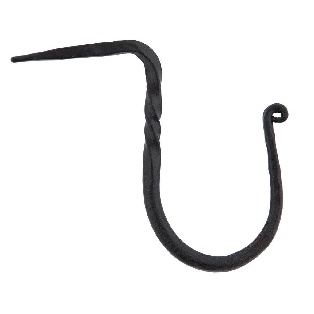Black Cup Hook - Medium | From The Anvil-Cup Hooks-Yester Home