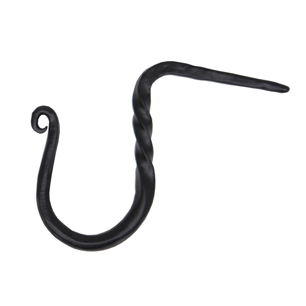 Black Cup Hook - Small | From The Anvil-Cup Hooks-Yester Home