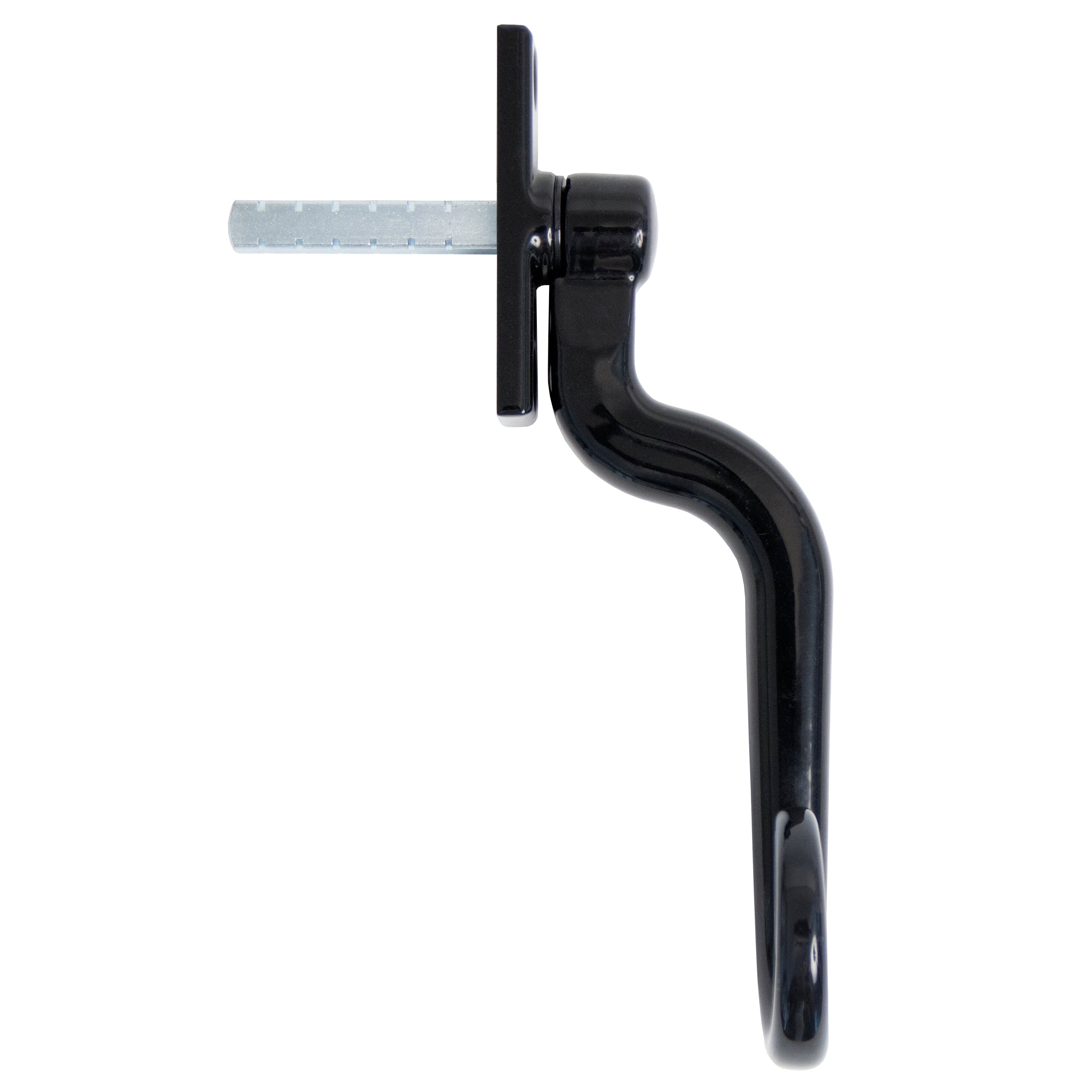 Black Deluxe Monkeytail Espag - LH | From The Anvil-Espag. Fasteners-Yester Home