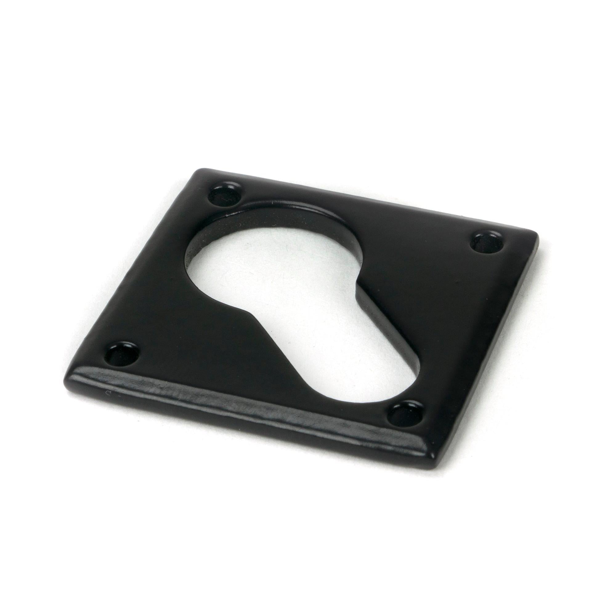 Black Diamond Euro Escutcheon | From The Anvil - Euro Escutcheons - From The Anvil - Yester Home
