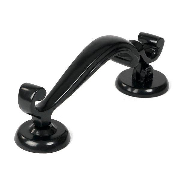 Black Doctors Door Knocker | From The Anvil-Bolt-Through Door Knockers-Yester Home