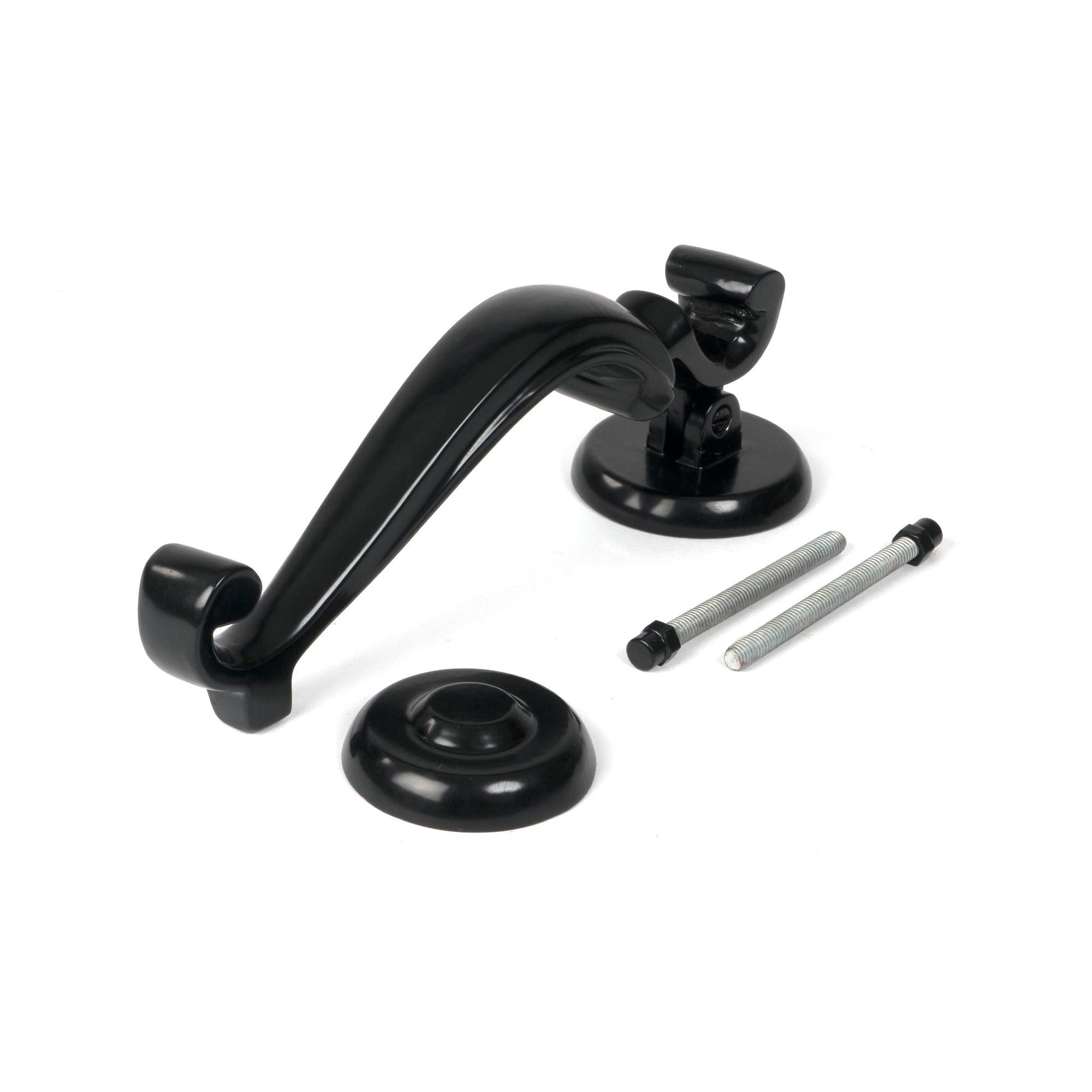 Black Doctors Door Knocker | From The Anvil - Bolt-Through Door Knockers - From The Anvil - Yester Home
