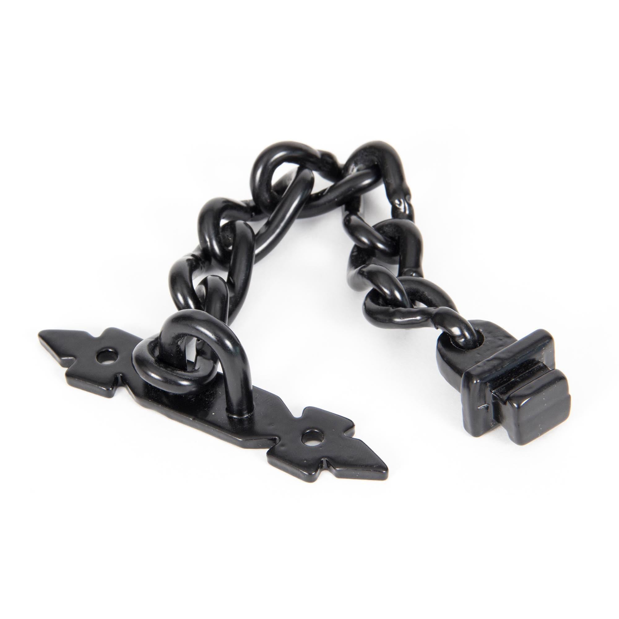 Black Door Chain | From The Anvil - Security - From The Anvil - Yester Home
