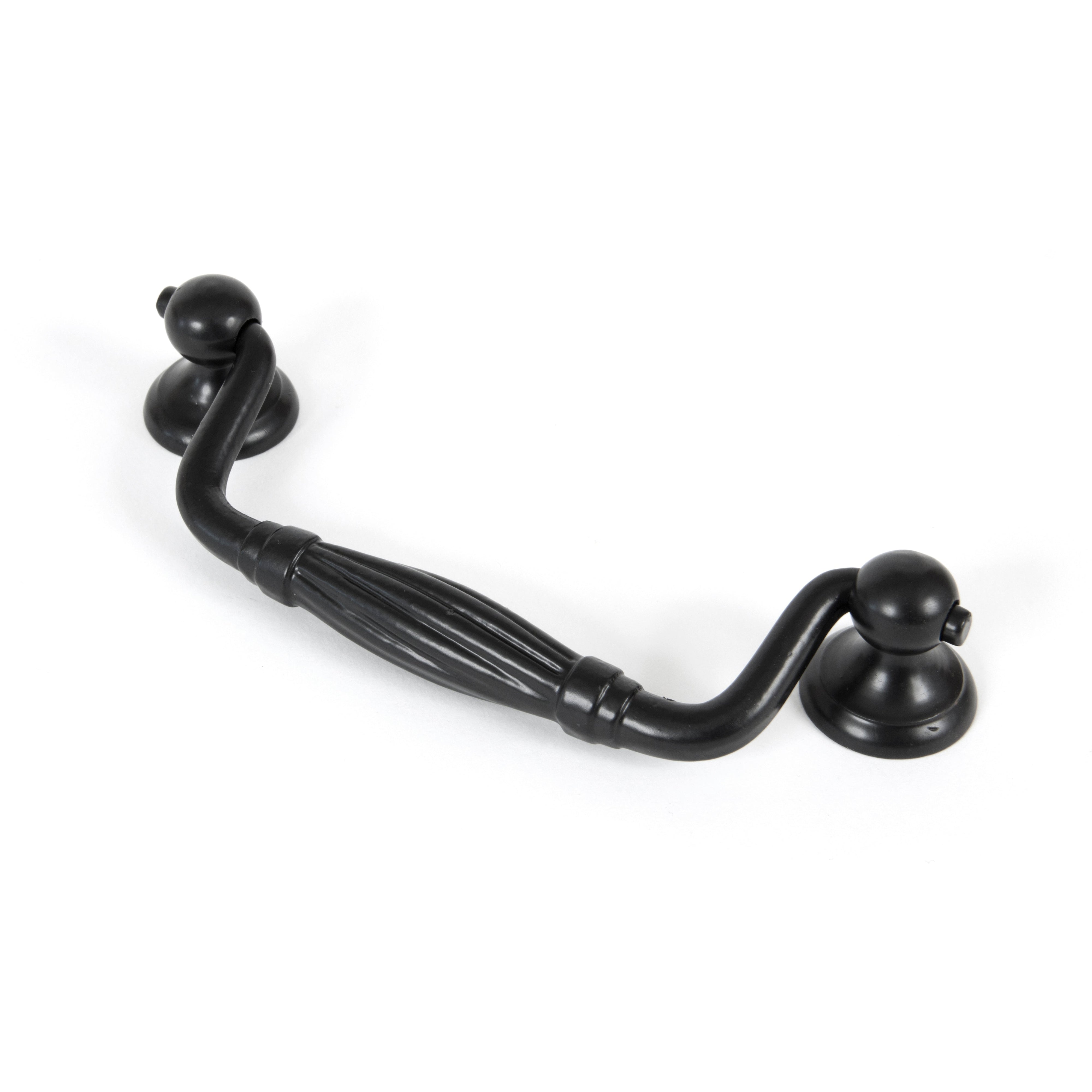Black Drop Handle | From The Anvil-Cabinet Handles-Yester Home
