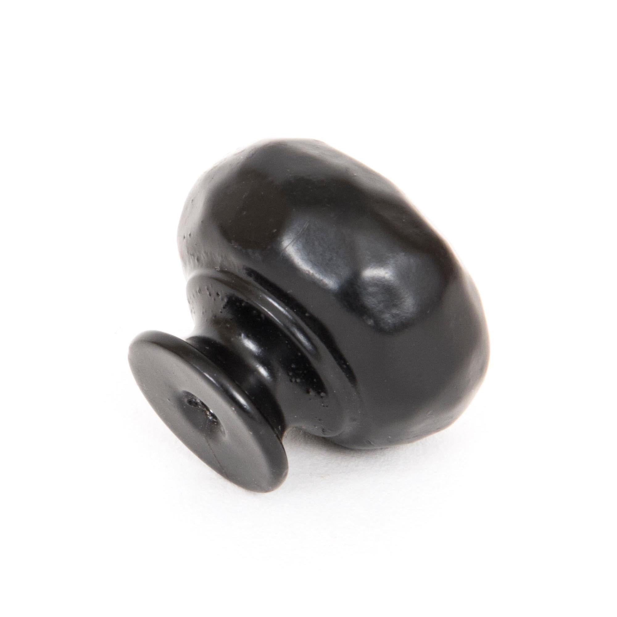Black Elan Cabinet Knob - Small | From The Anvil - Cabinet Knobs - From The Anvil - Yester Home