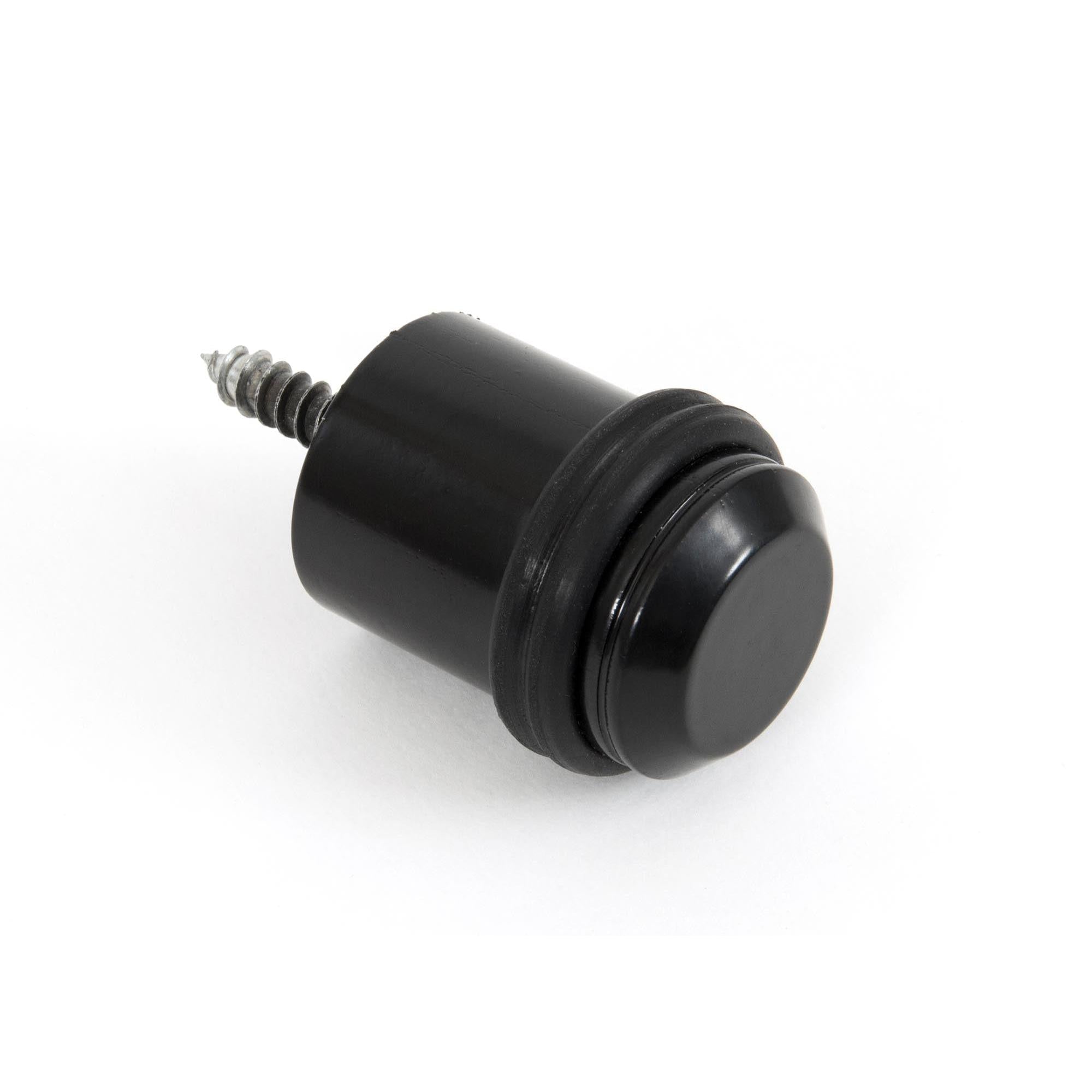 Black Floor Mounted Door Stop | From The Anvil - Door Stops - From The Anvil - Yester Home
