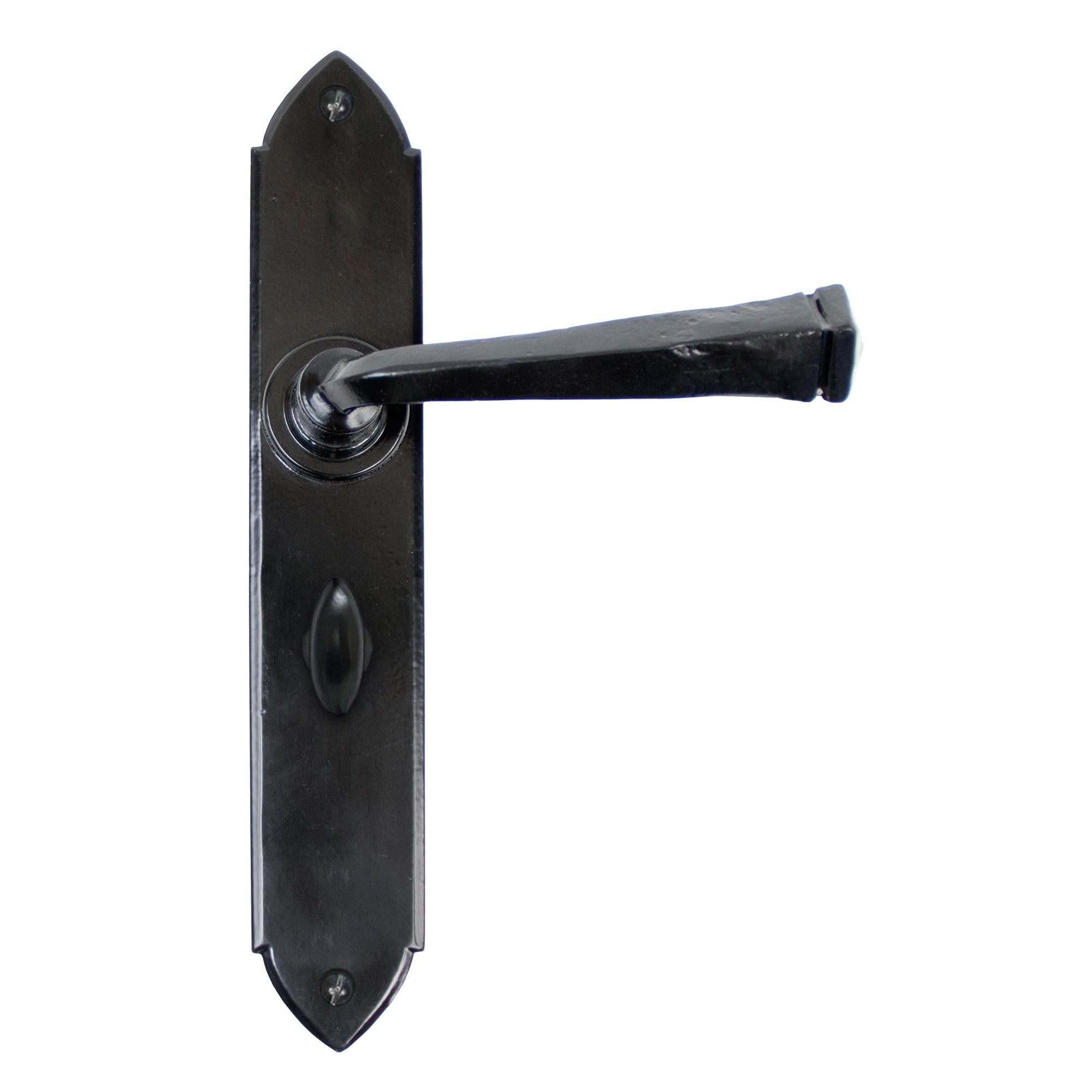 Black Gothic Lever Bathroom Set | From The Anvil - Lever Bathroom - From The Anvil - Yester Home