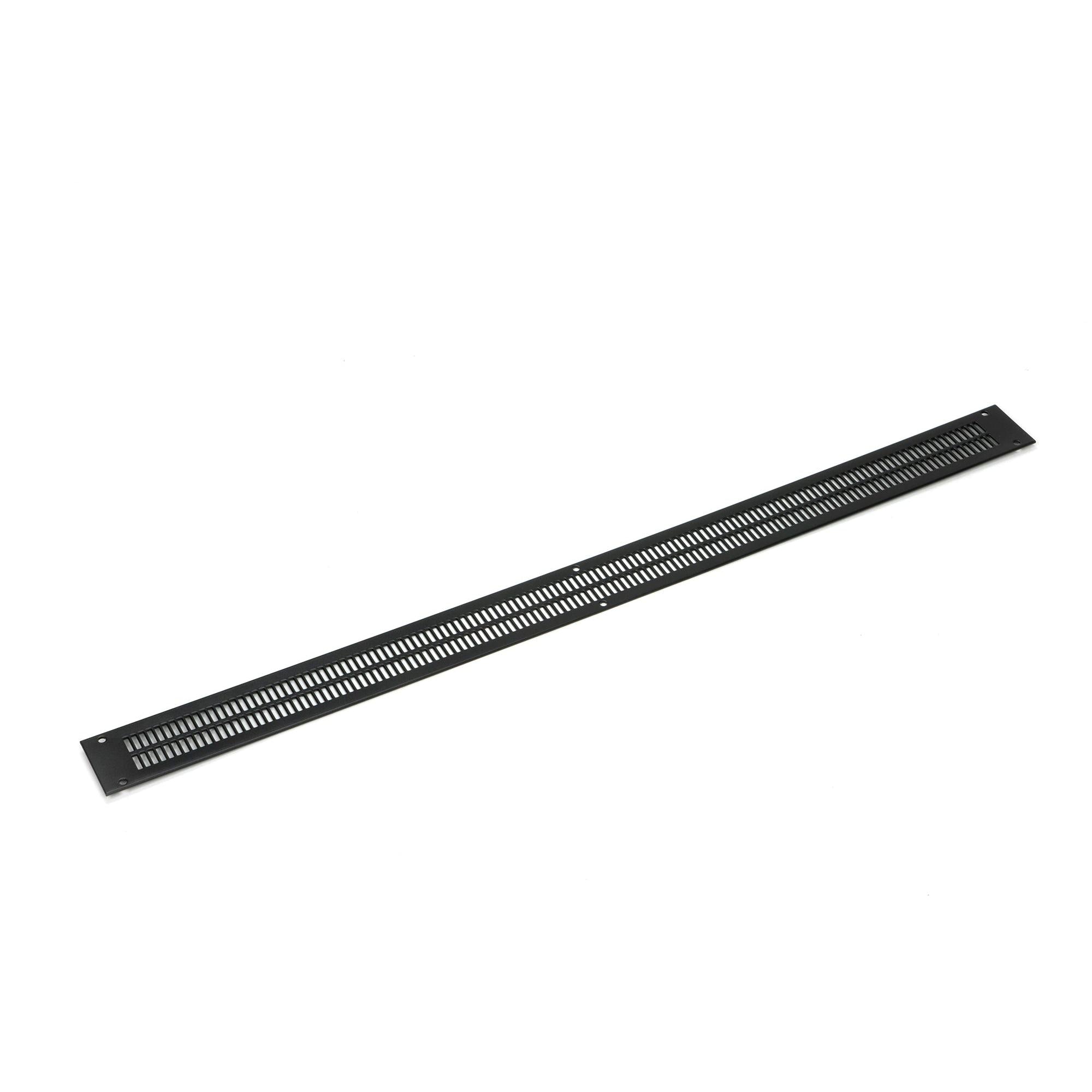 Black Grille 435mm x 30mm | From The Anvil - Grilles - From The Anvil - Yester Home