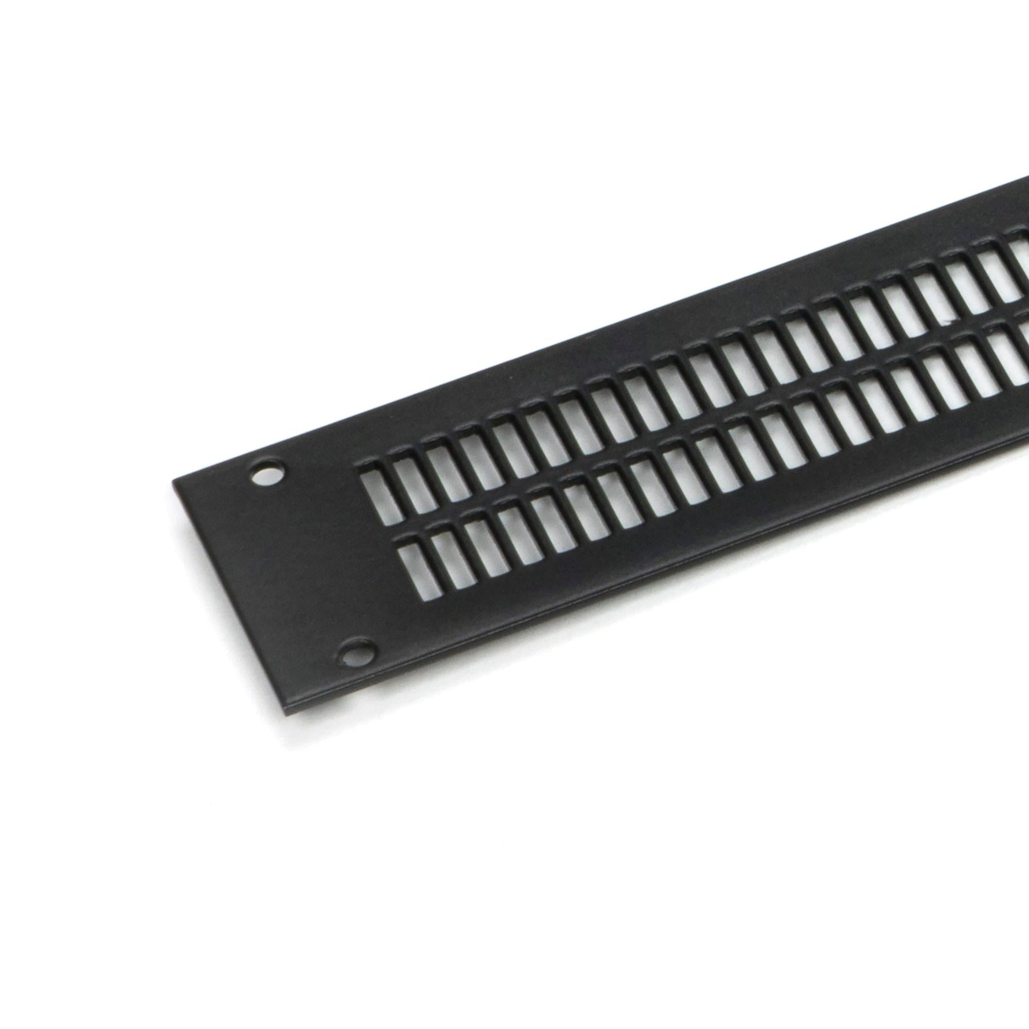 Black Grille 435mm x 30mm | From The Anvil - Grilles - From The Anvil - Yester Home