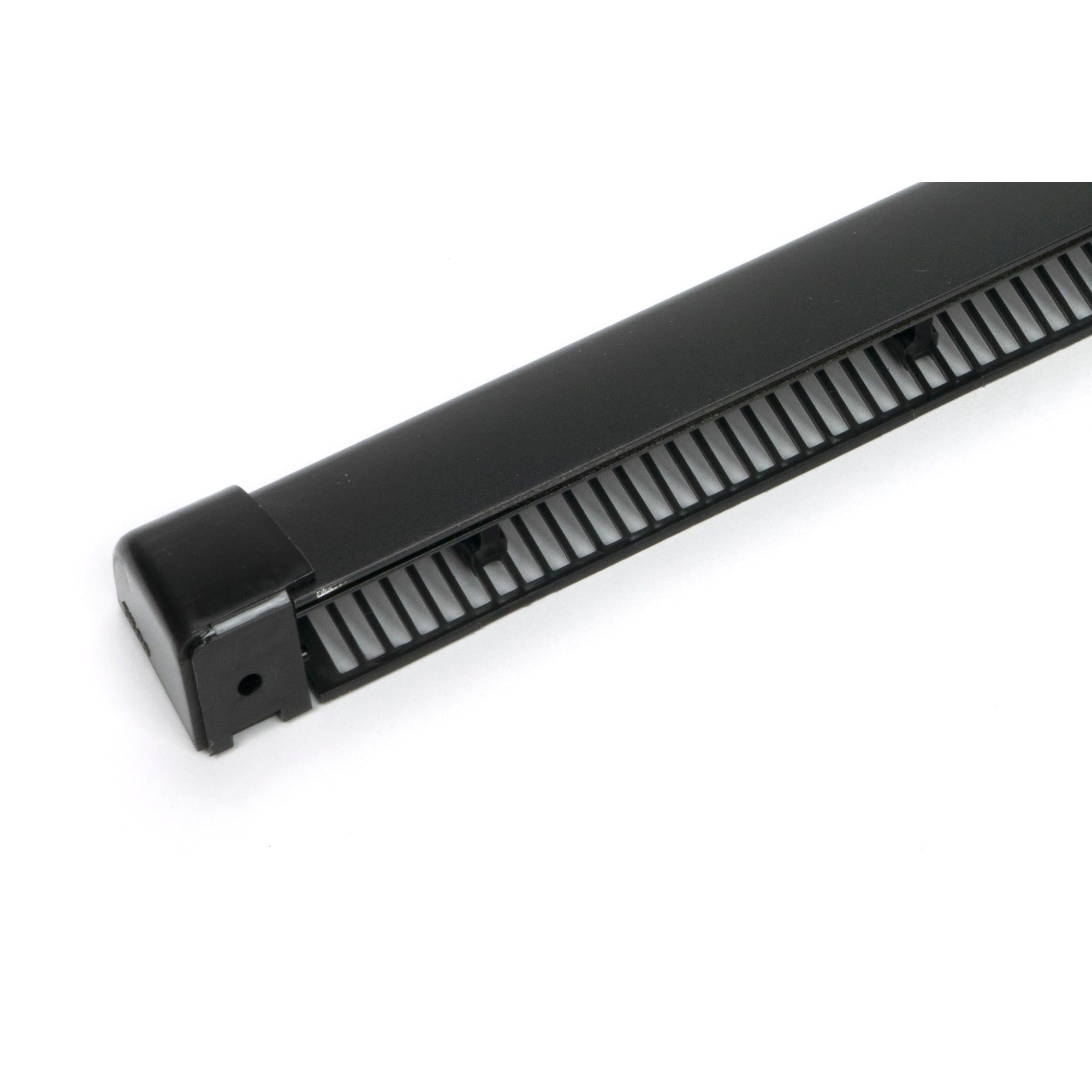 Black HF Canopy 441mm x 24mm | From The Anvil - Window Ventilation - From The Anvil - Yester Home