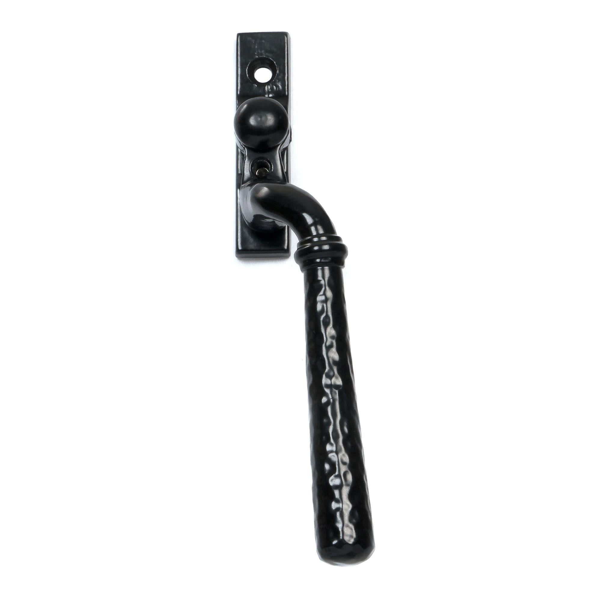 Black Hammered Newbury Espag - RH | From The Anvil - Espag. Fasteners - From The Anvil - Yester Home