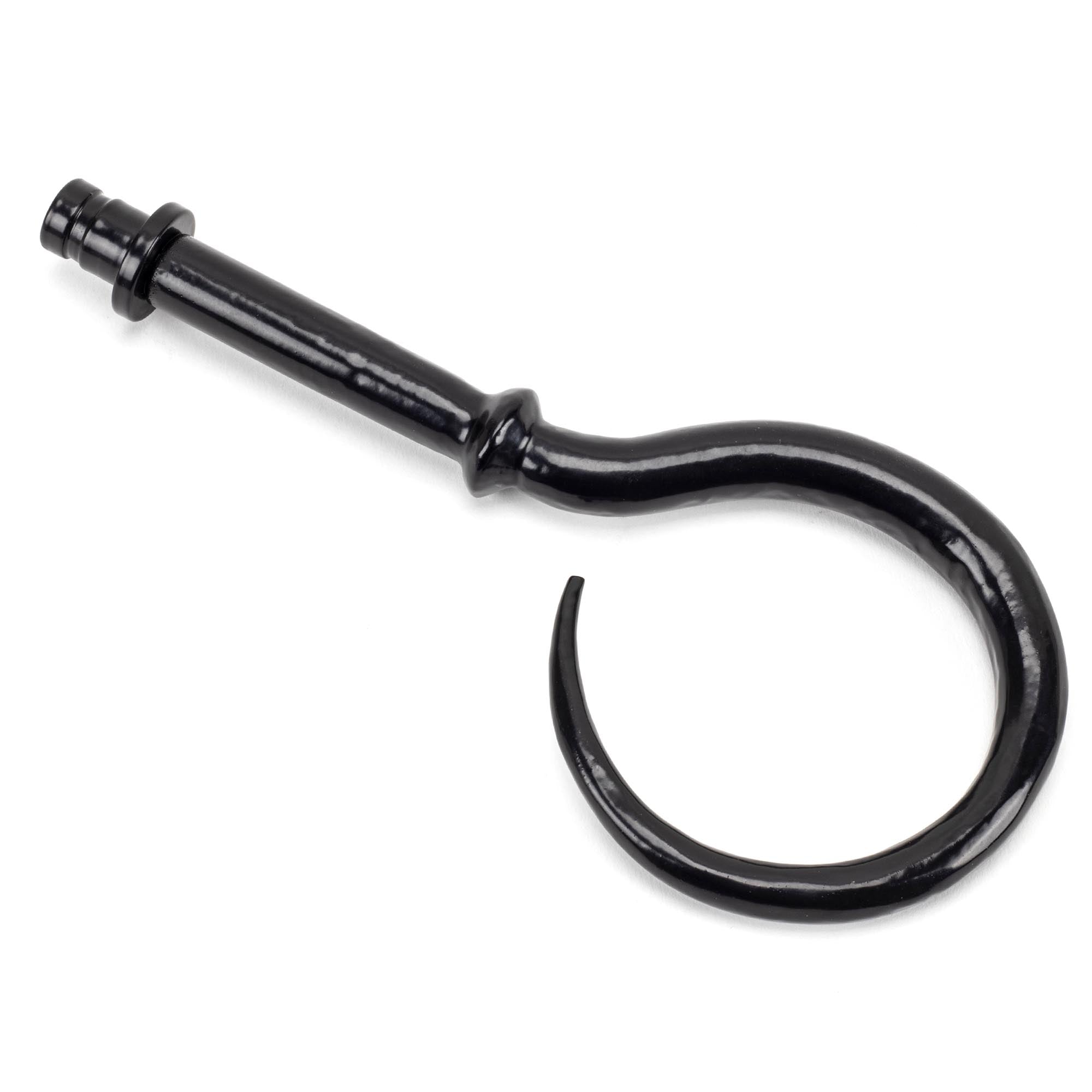 Black Hook Curtain Finial (pair) | From The Anvil - Finials - From The Anvil - Yester Home