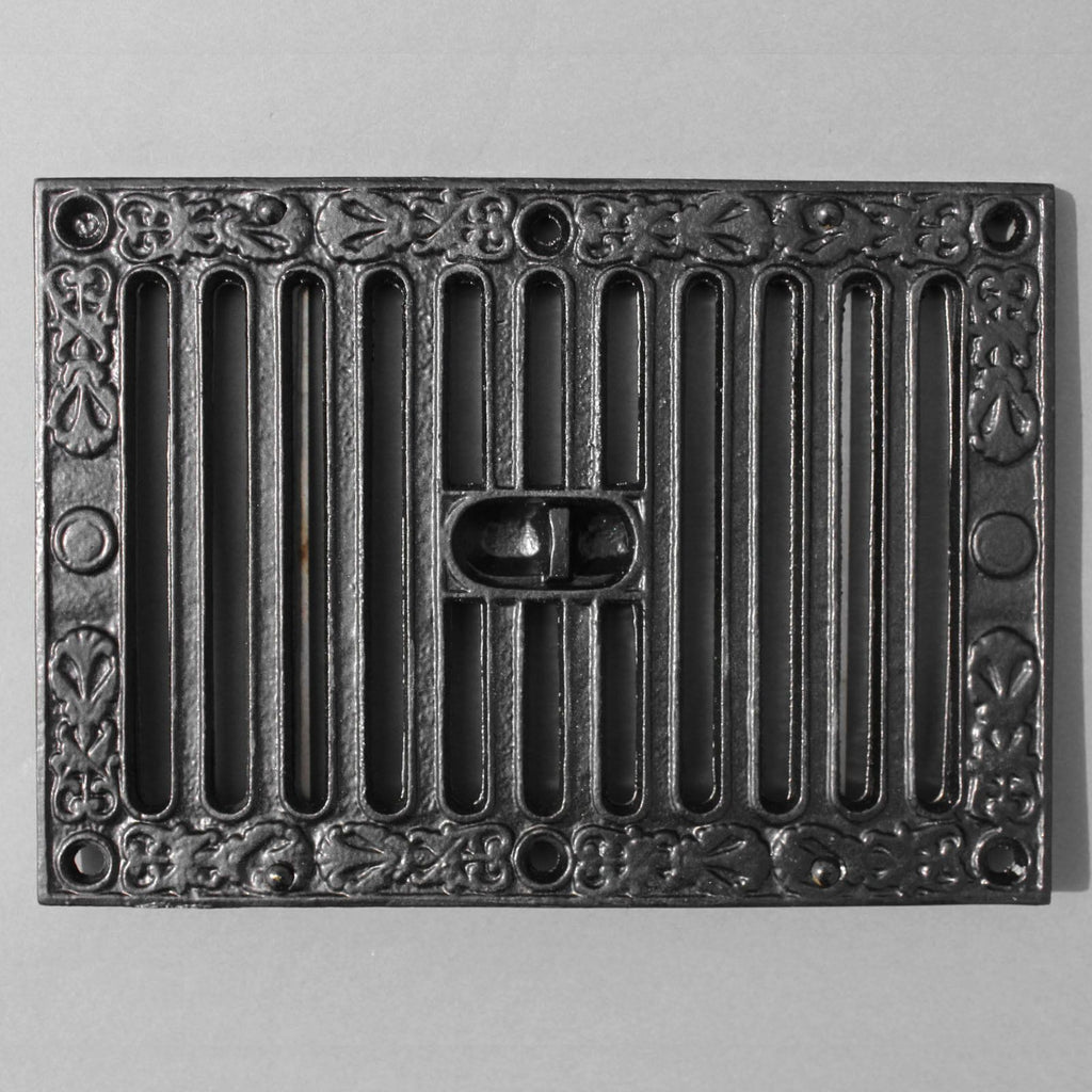 Black Kenrick Hit & Miss Air Vent · 9 x 6 Inch ·-Air Vents-Yester Home
