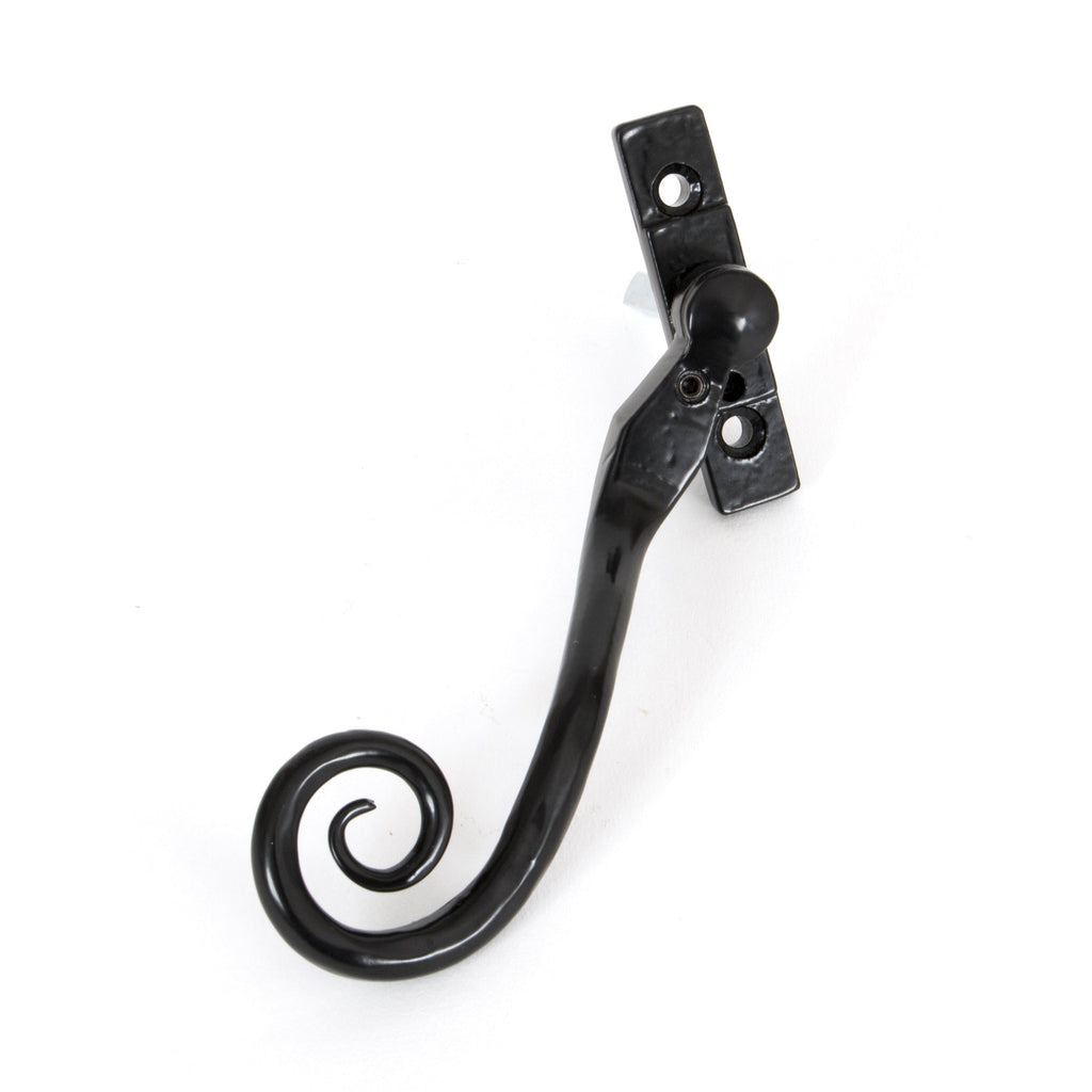 Black Large 16mm Monkeytail Espag - LH | From The Anvil-Espag. Fasteners-Yester Home