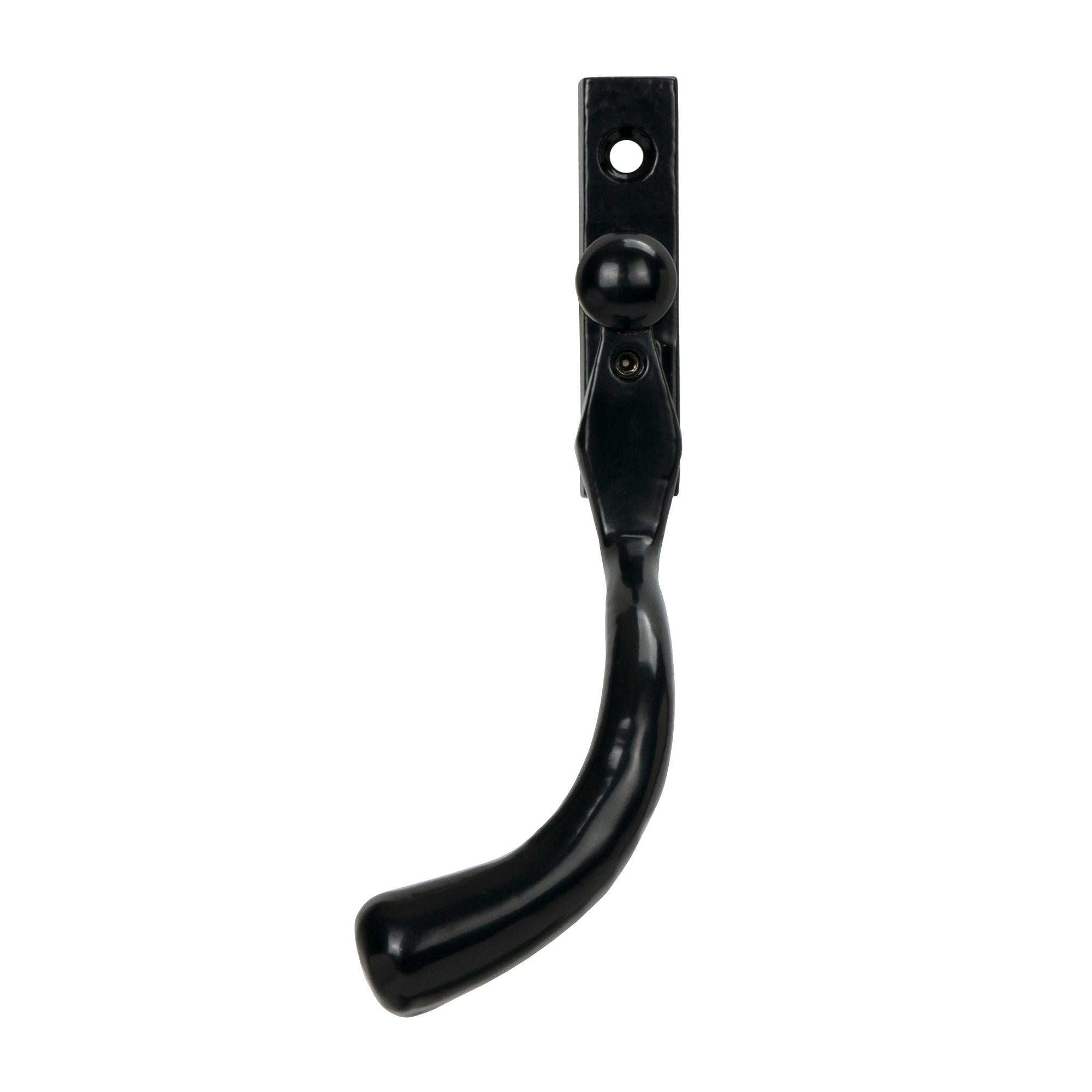 Black Large 16mm Peardrop Espag - LH | From The Anvil - Espag. Fasteners - From The Anvil - Yester Home