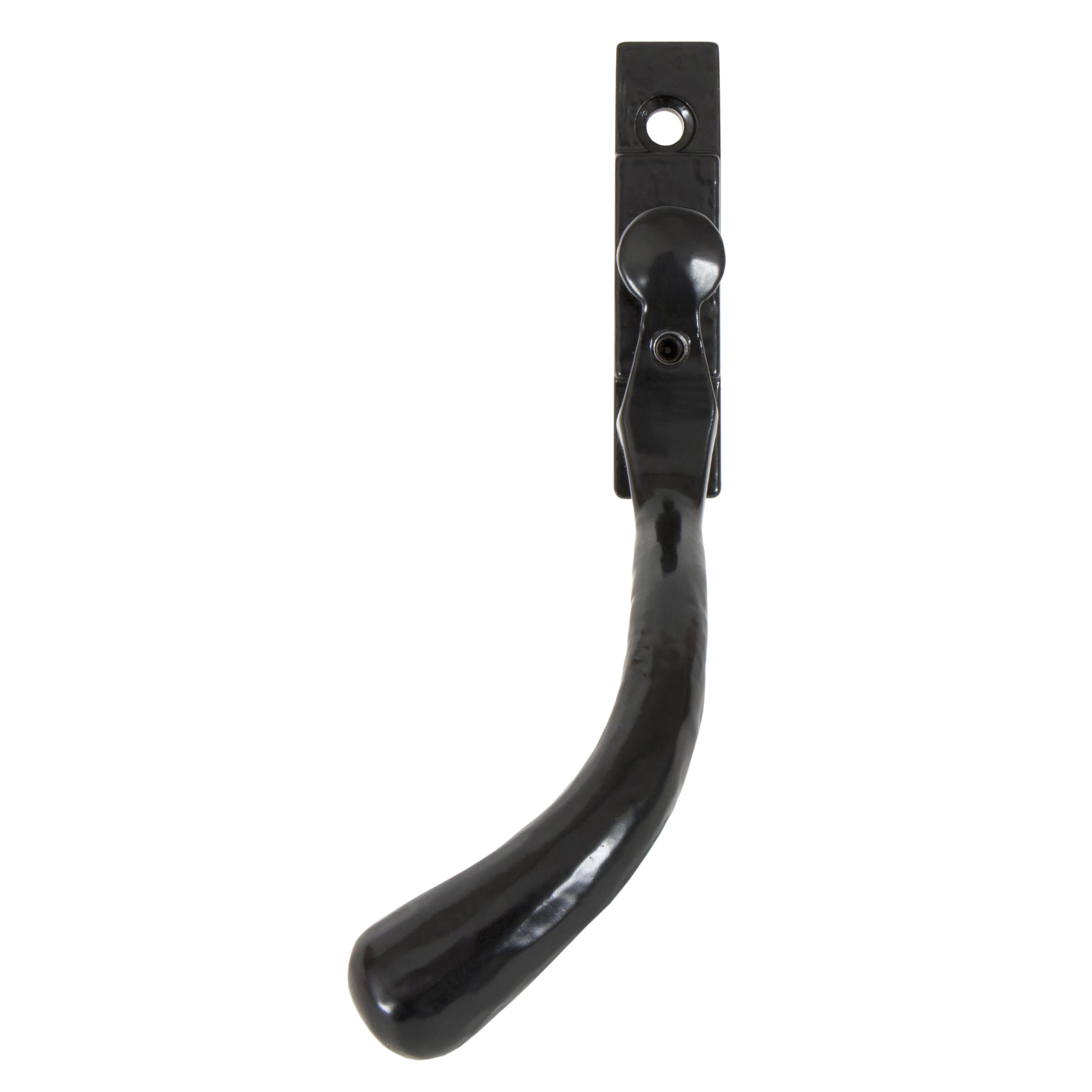 Black Large 16mm Peardrop Espag - LH | From The Anvil - Espag. Fasteners - From The Anvil - Yester Home