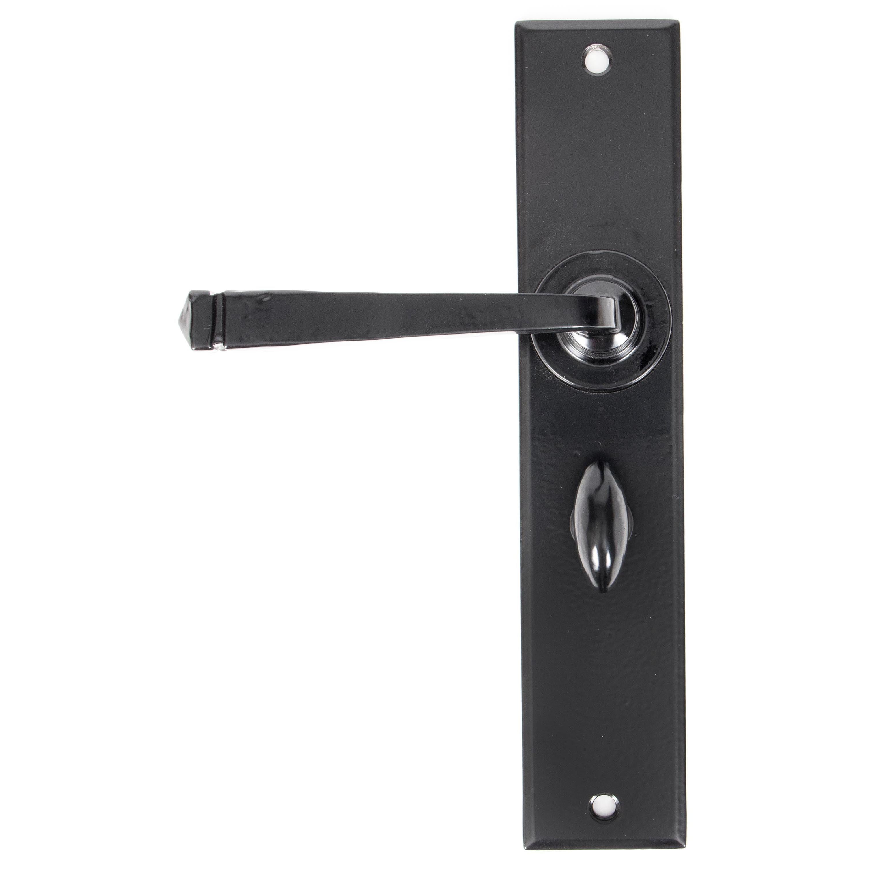 Black Large Avon Lever Bathroom Set | From The Anvil - Lever Bathroom - From The Anvil - Yester Home