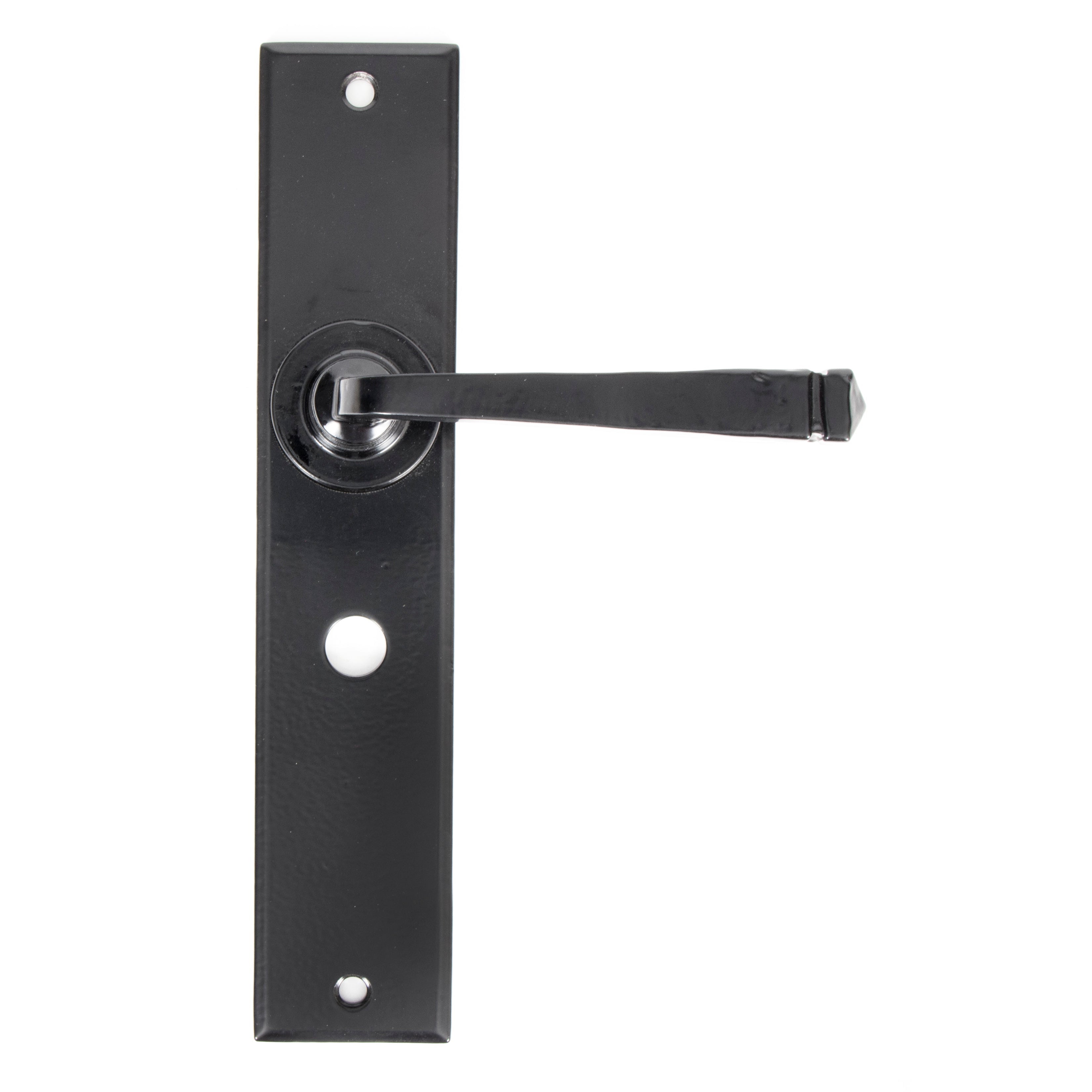 Black Large Avon Lever Bathroom Set | From The Anvil-Lever Bathroom-Yester Home