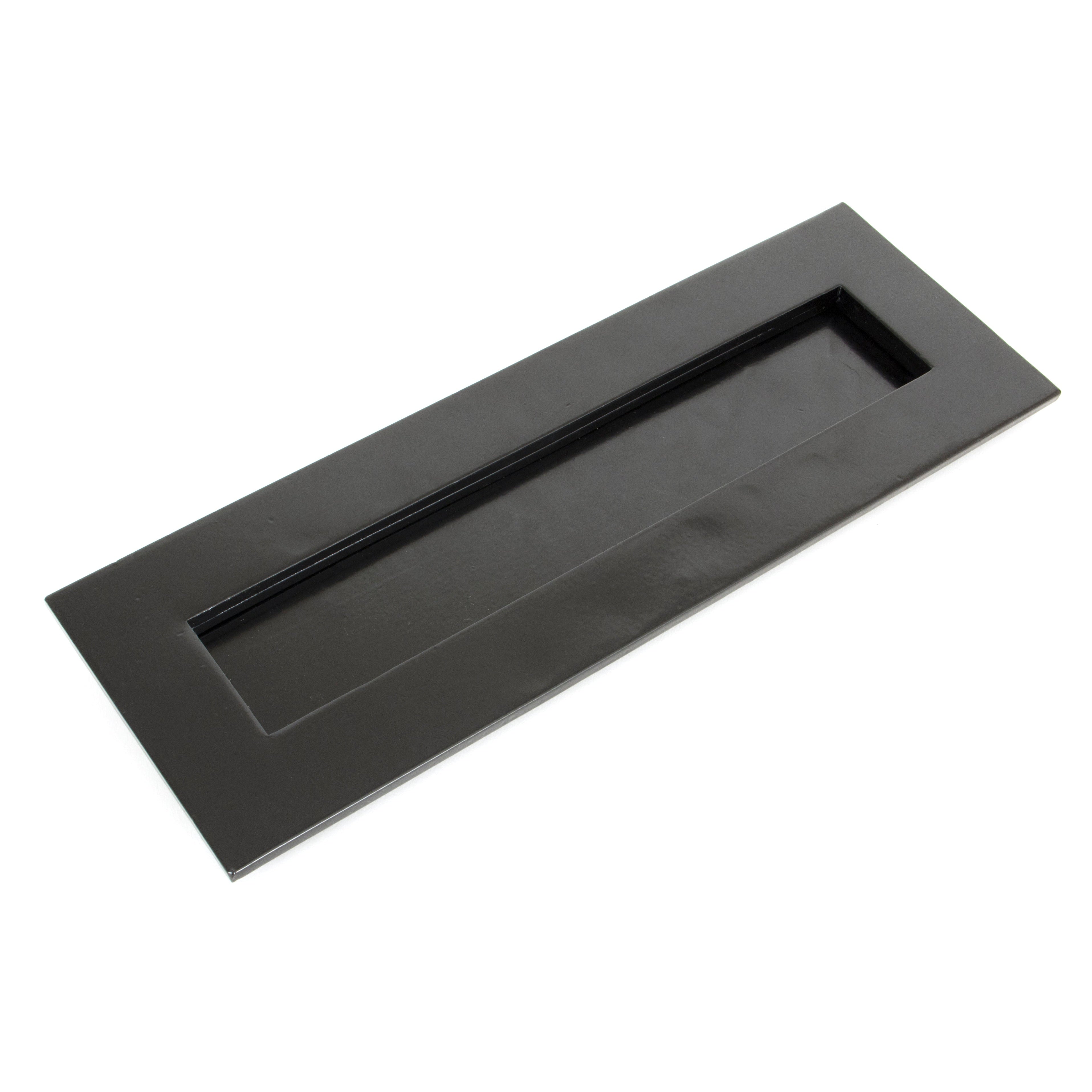 Black Large Letter Plate | From The Anvil-Letter Plates-Yester Home