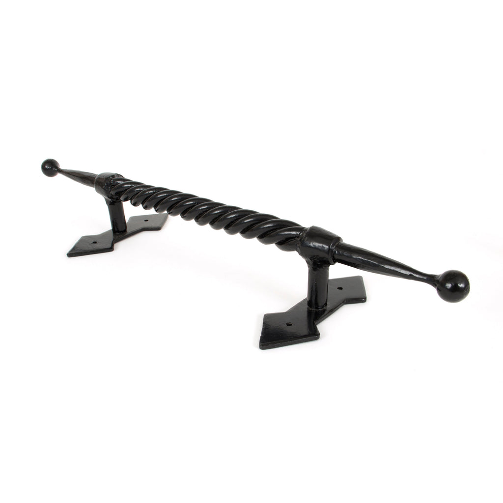 Black Large Robe Pull Handle | From The Anvil-Pull Handles-Yester Home