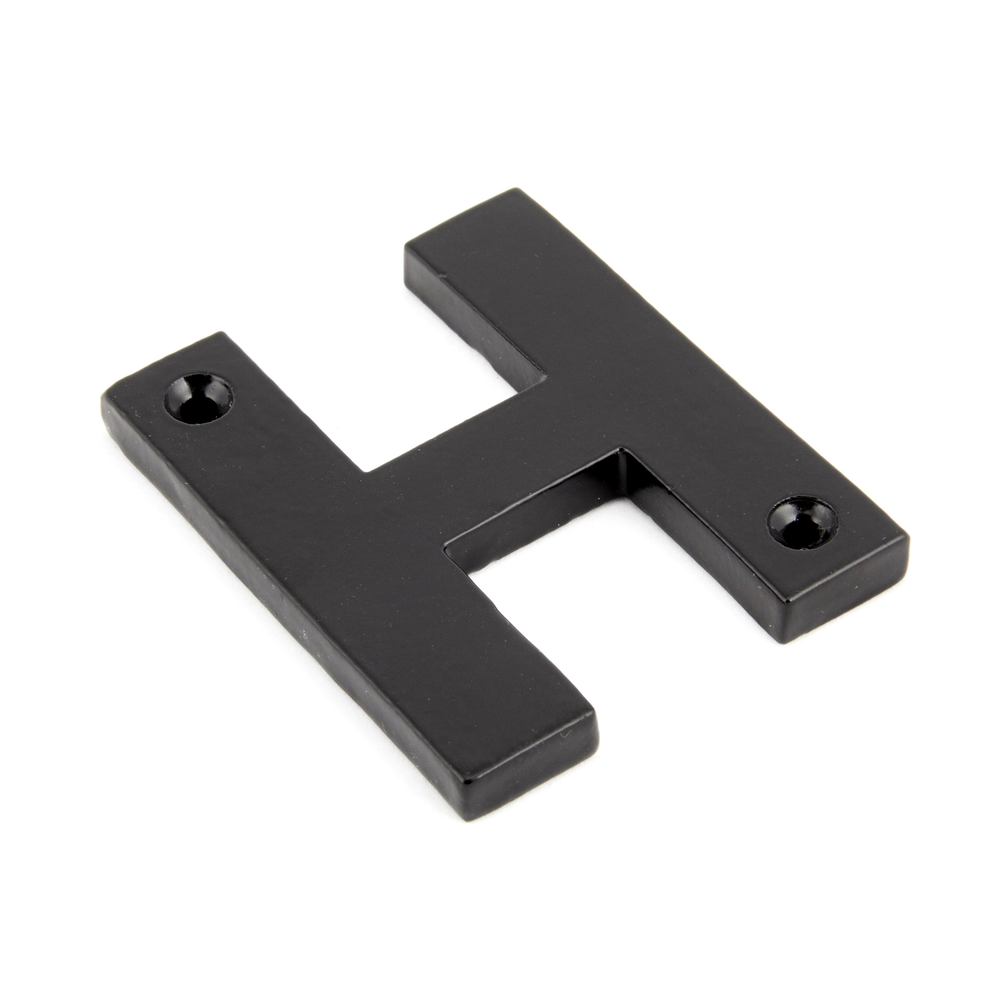 Black Letter H | From The Anvil-Letters-Yester Home