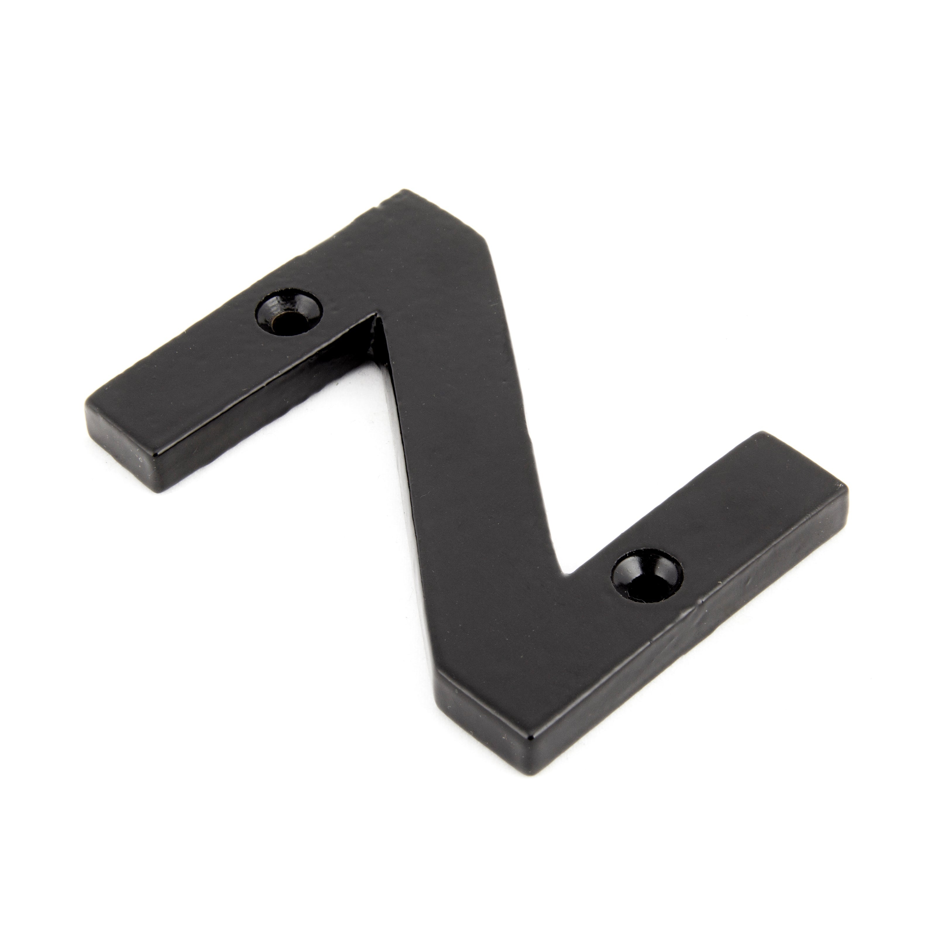 Black Letter Z | From The Anvil-Letters-Yester Home