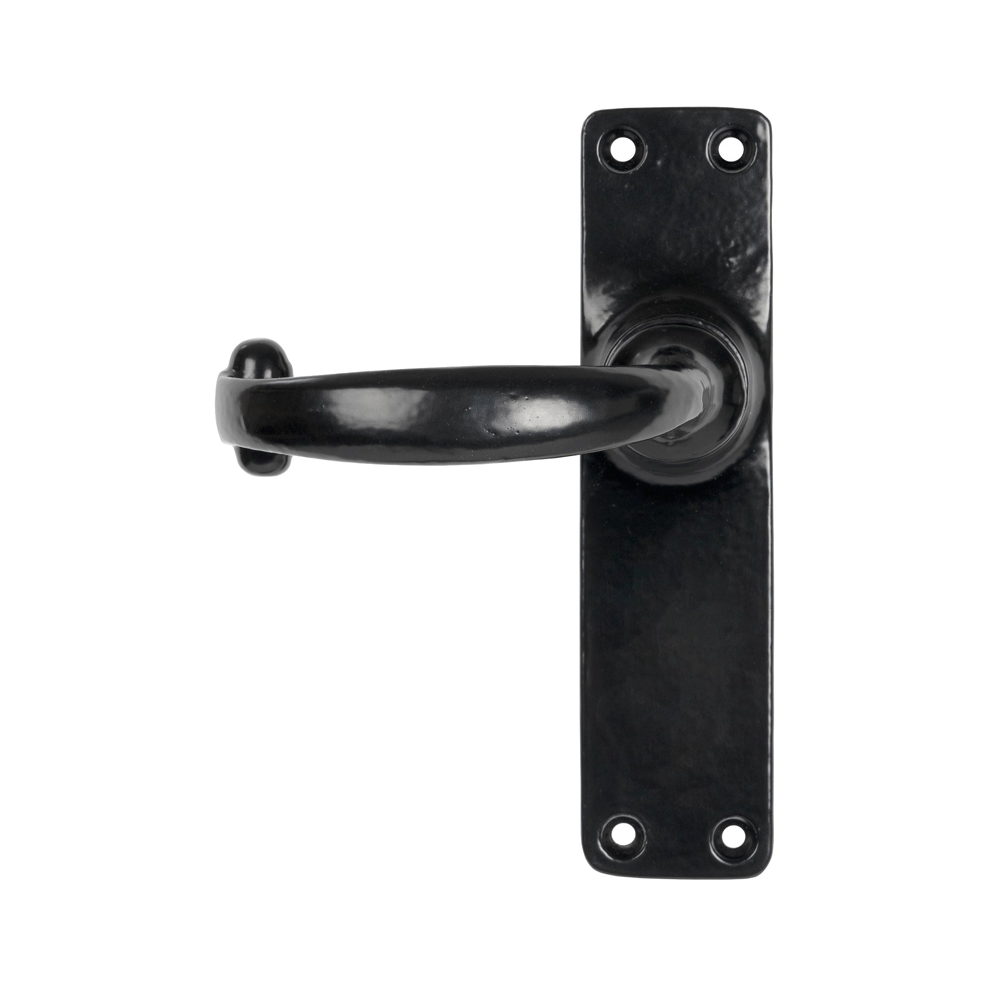 Black Lever Latch Set | From The Anvil-Lever Latch-Yester Home