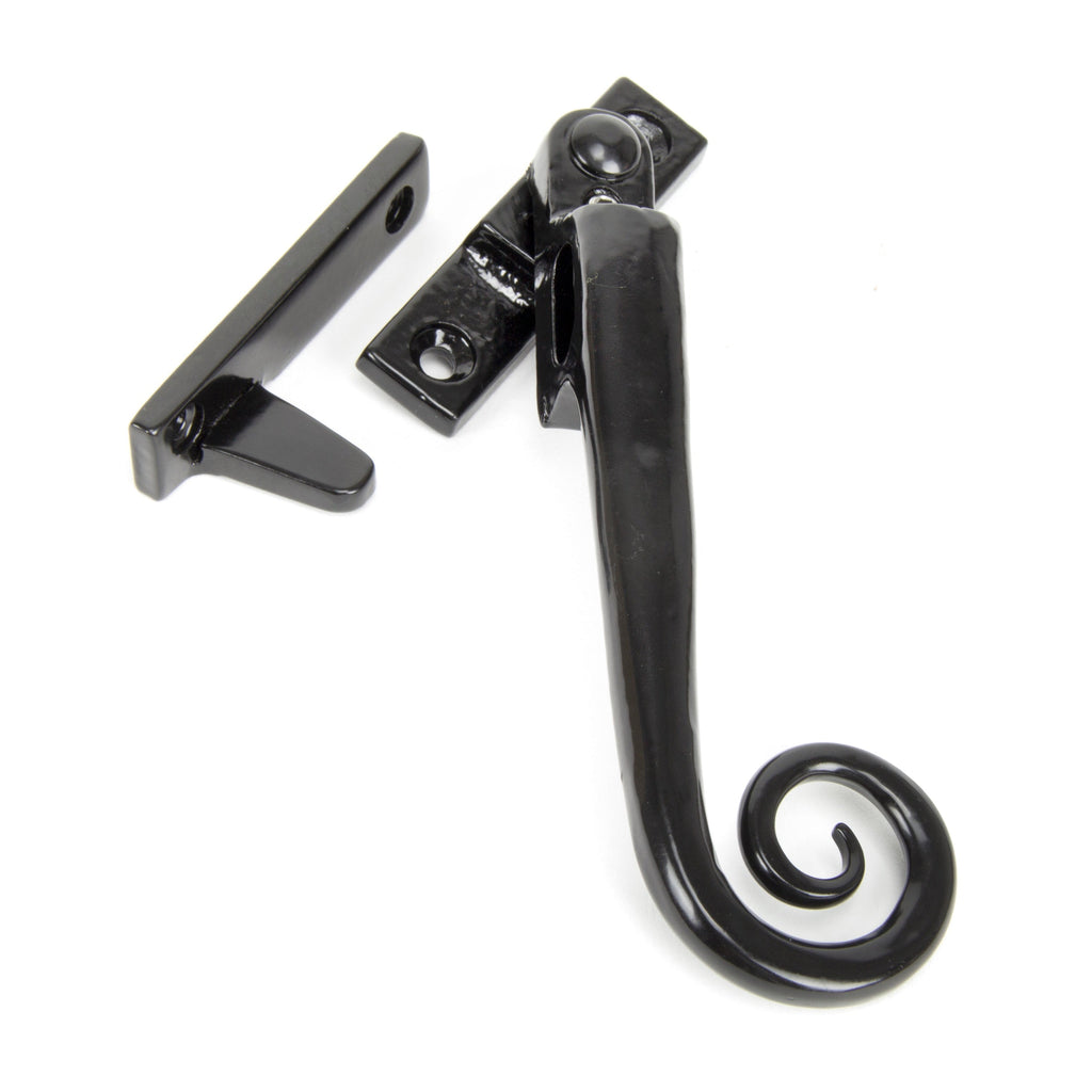 Black Locking Night-Vent Monkeytail Fastener - RH | From The Anvil-Night-Vent Fasteners-Yester Home