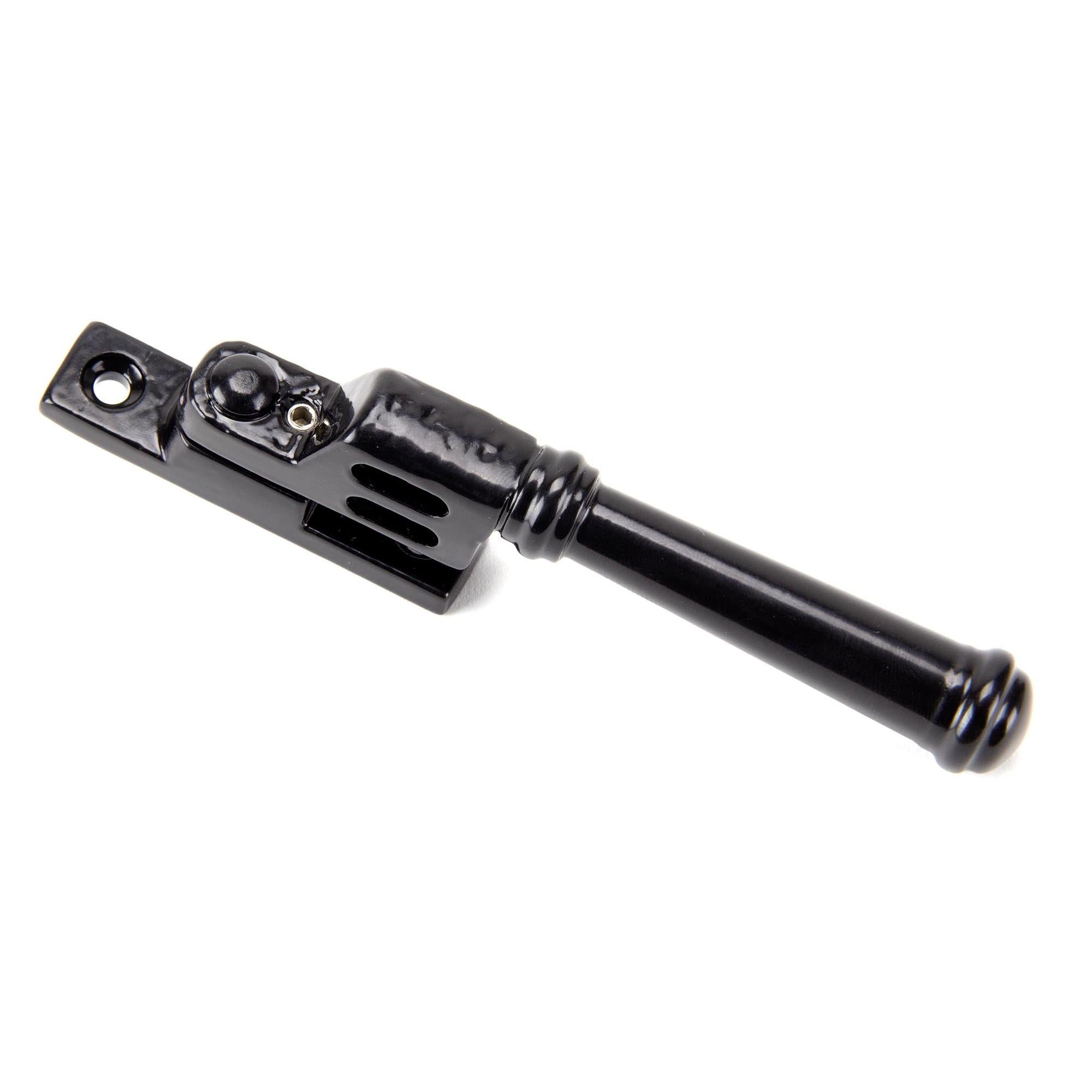 Black Locking Night-Vent Regency Fastener | From The Anvil - Night-Vent Fasteners - From The Anvil - Yester Home