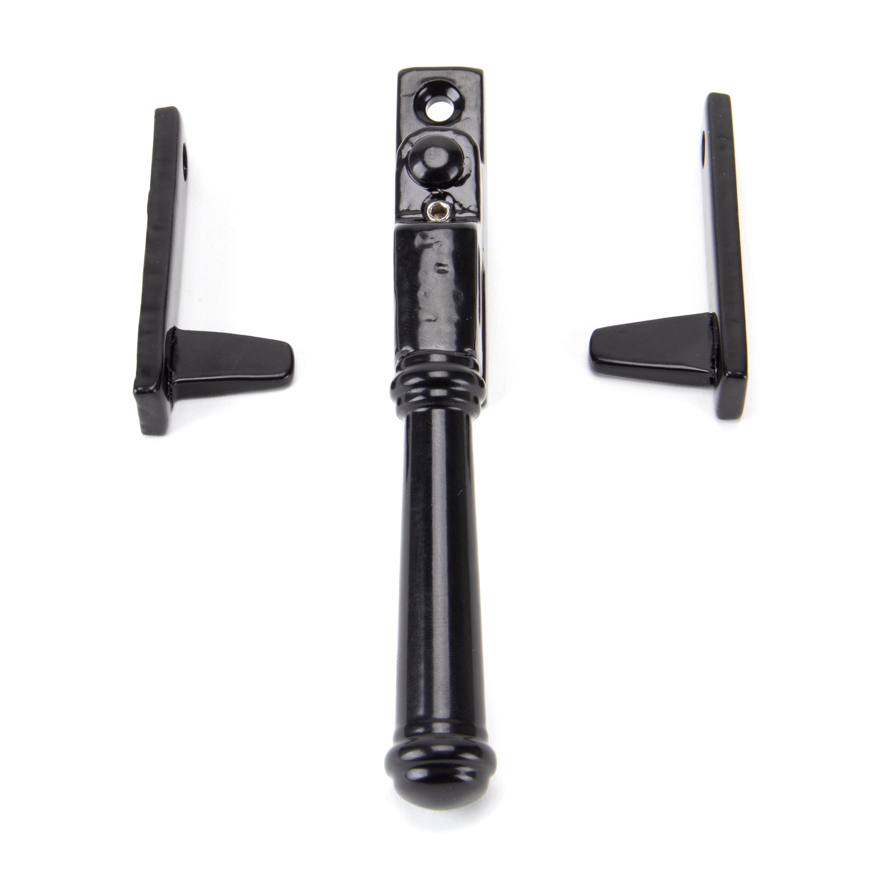 Black Locking Night-Vent Regency Fastener | From The Anvil-Night-Vent Fasteners-Yester Home