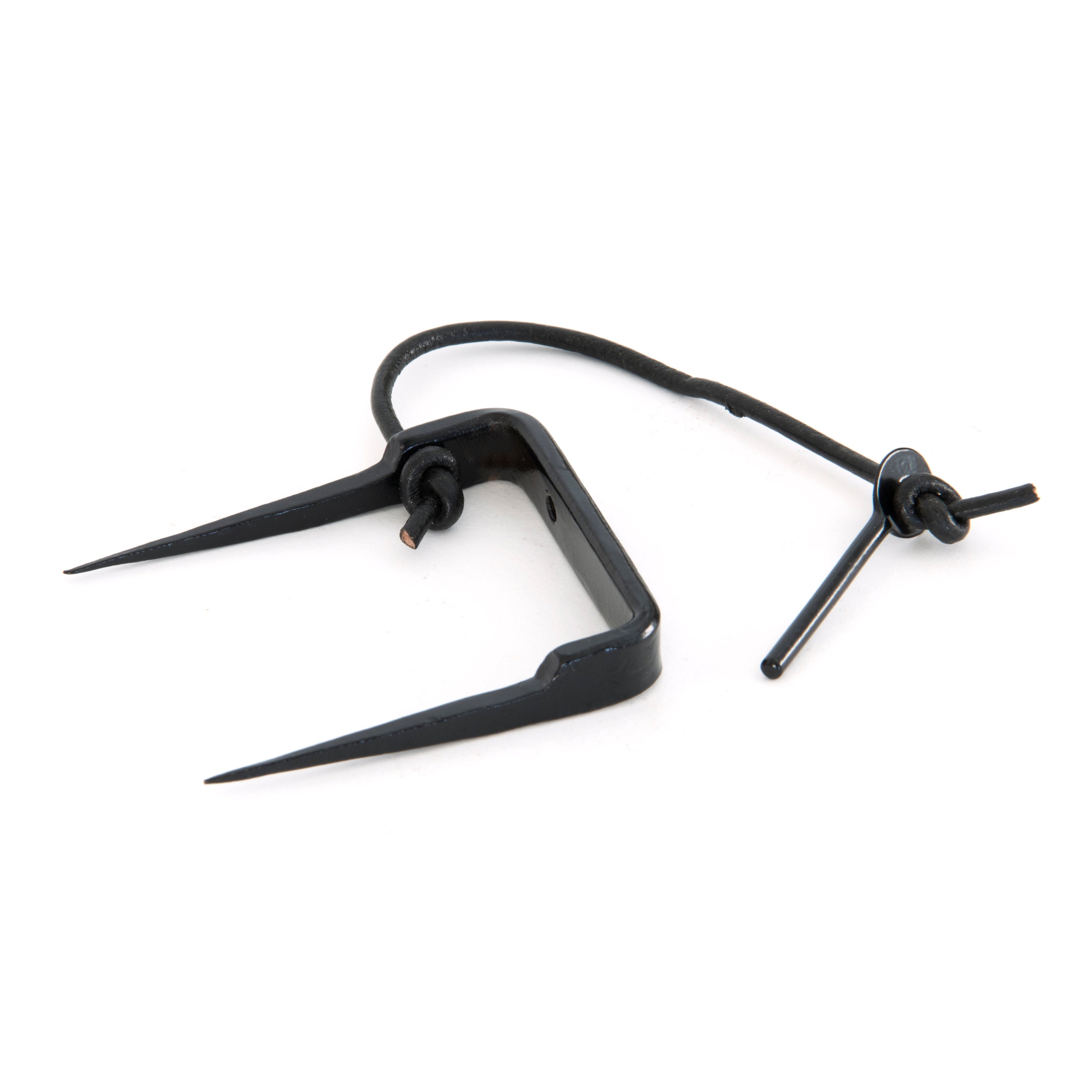 Black Locking Staple Pin | From The Anvil-Staple Pins & Plates-Yester Home