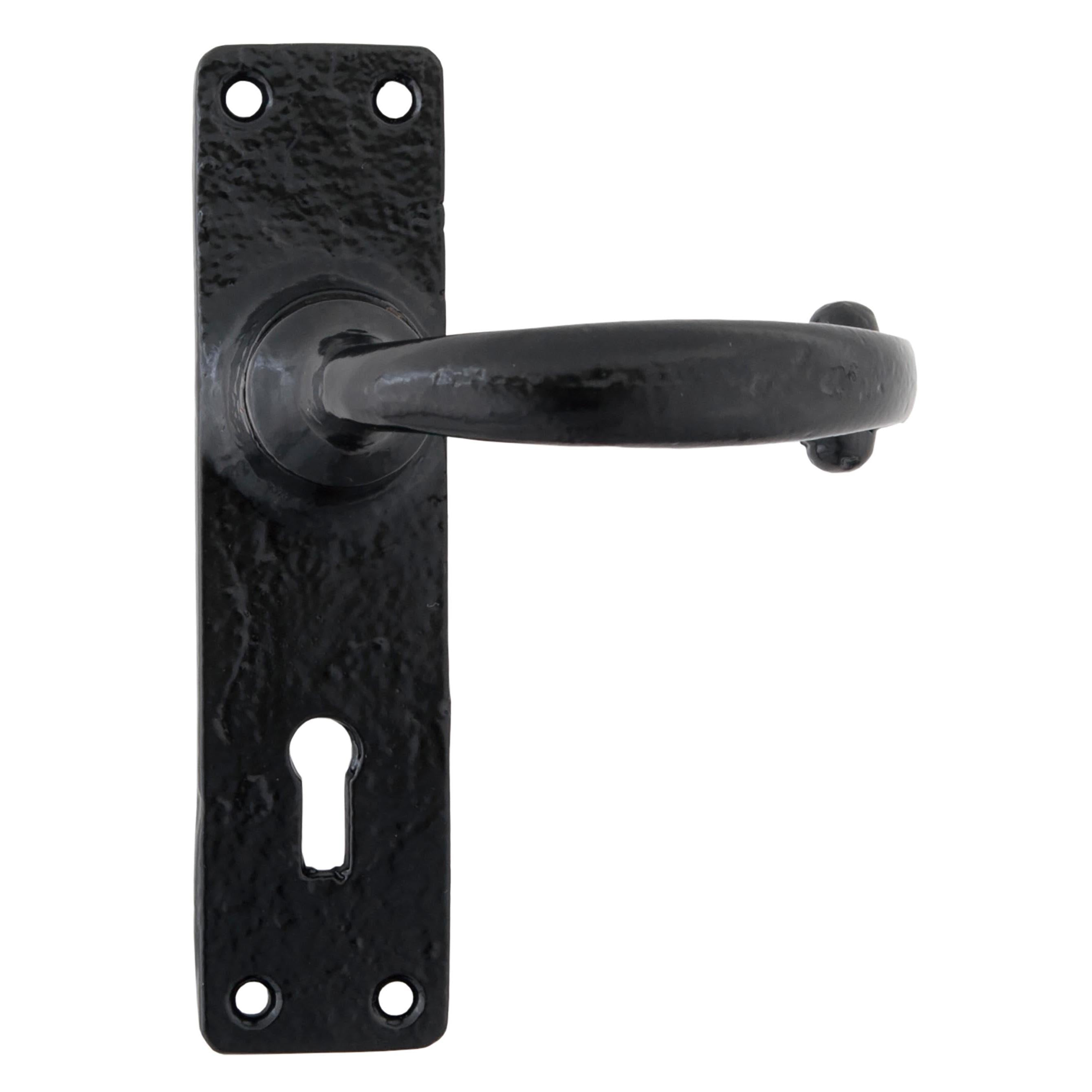 Black MF Lever Lock Set | From The Anvil - Lever Lock - From The Anvil - Yester Home