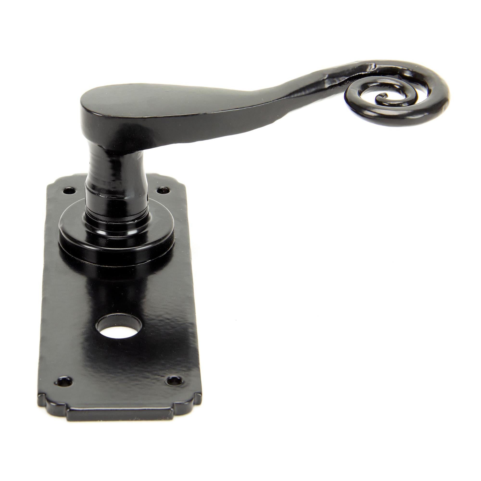 Black Monkeytail Lever Bathroom Set | From The Anvil - Lever Bathroom - From The Anvil - Yester Home