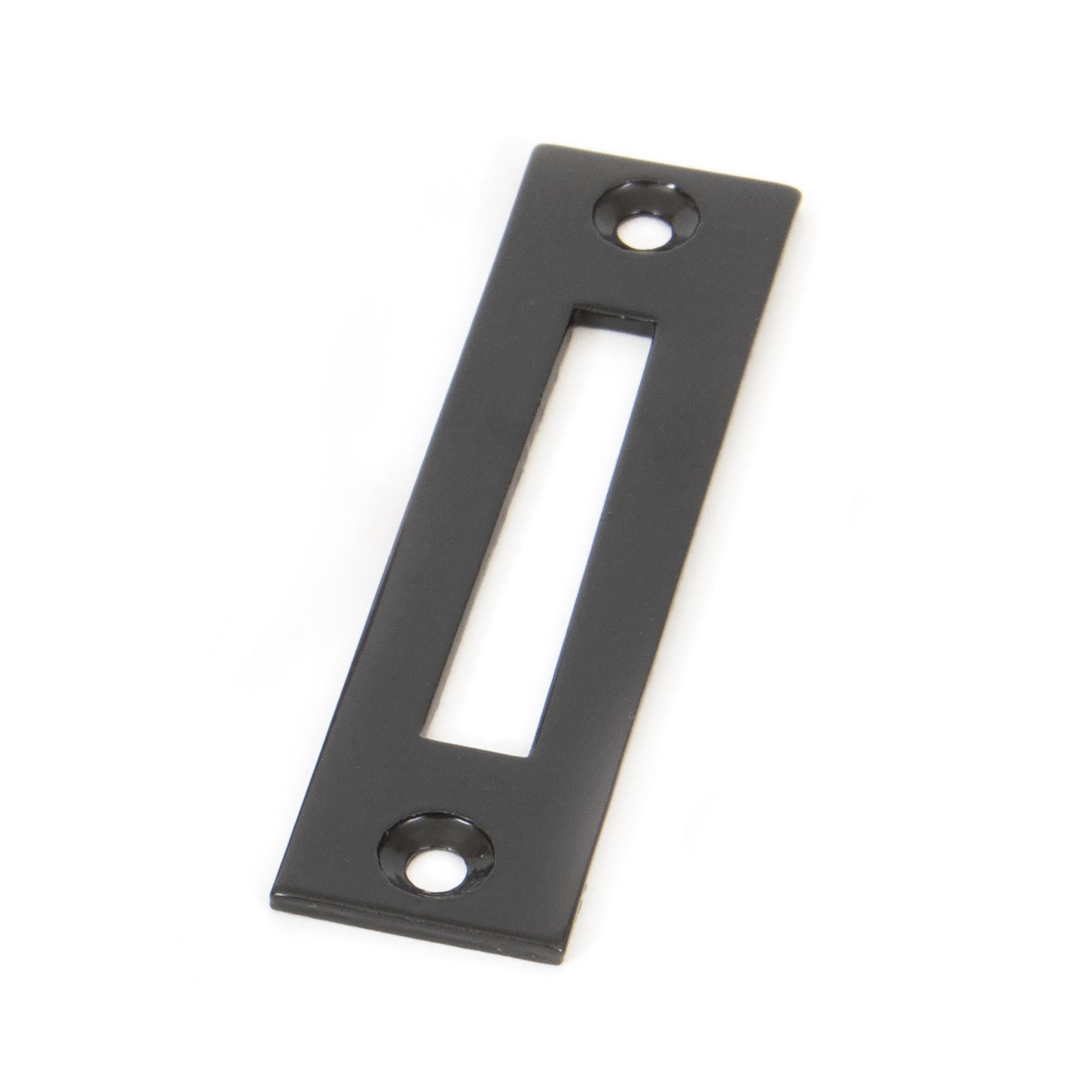 Black Mortice Plate | From The Anvil - Mortice Plate - From The Anvil - Yester Home