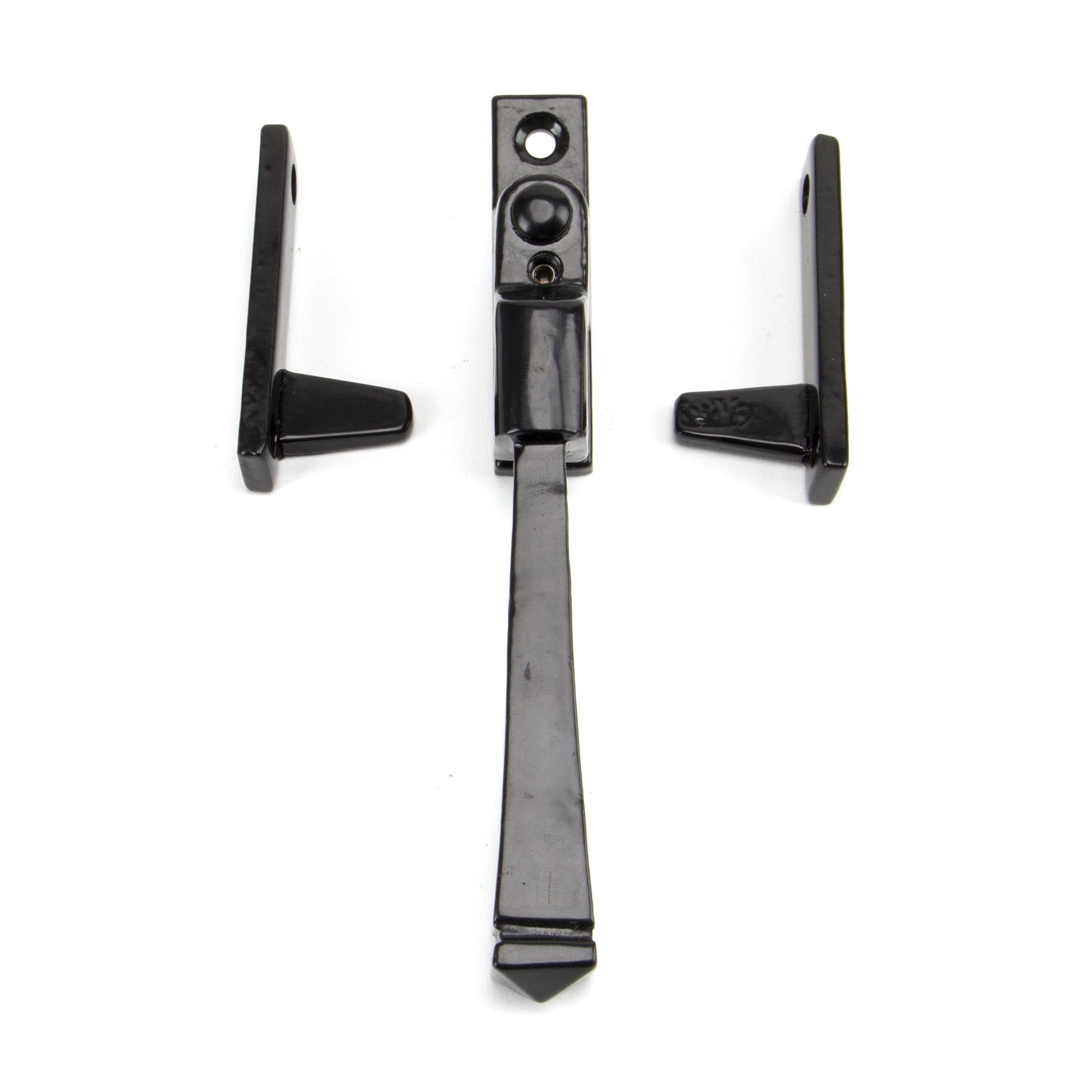 Black Night-Vent Locking Avon Fastener | From The Anvil - Night-Vent Fasteners - From The Anvil - Yester Home