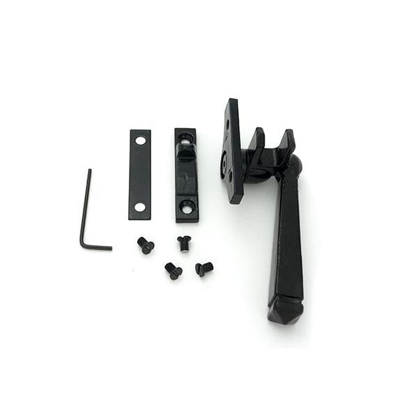 Black Night-Vent Locking Avon Fastener (Steel Window) - Night-Vent Fasteners - From The Anvil - Yester Home