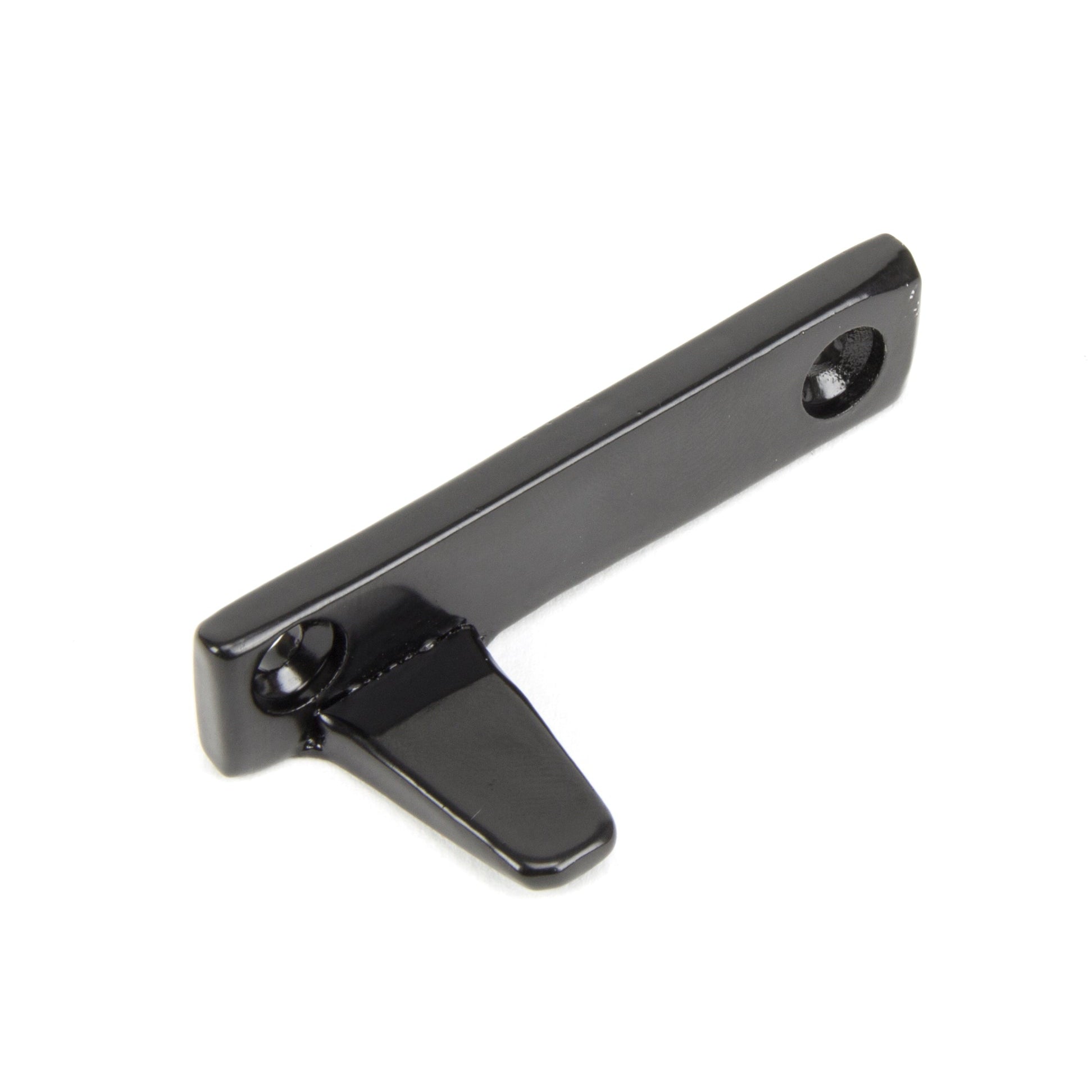 Black Night-Vent Locking Peardrop Fastener - RH | From The Anvil-Night-Vent Fasteners-Yester Home