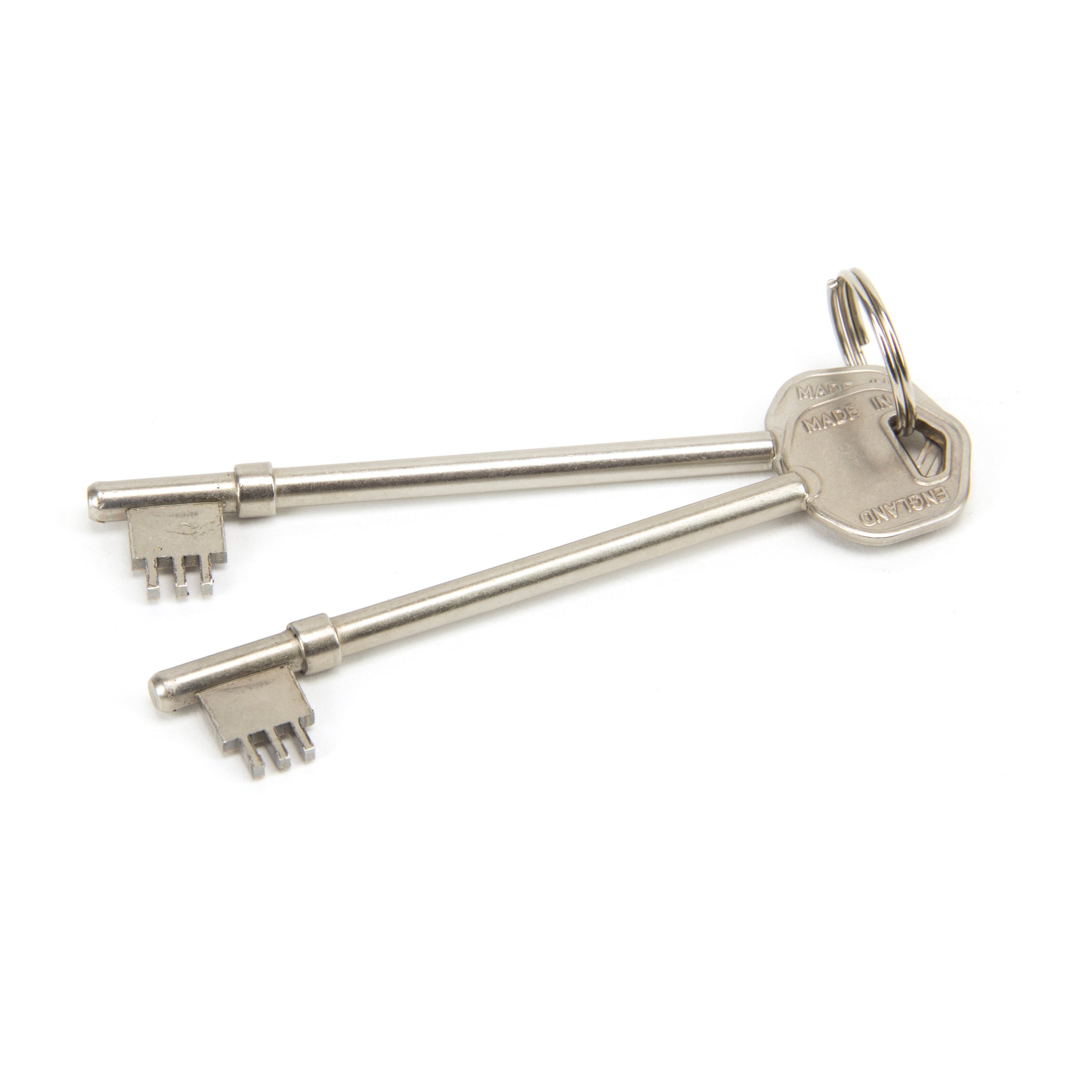 Black Oak Box Lock & Octagonal Knob Set | From The Anvil-Rim Locks & Latches-Yester Home