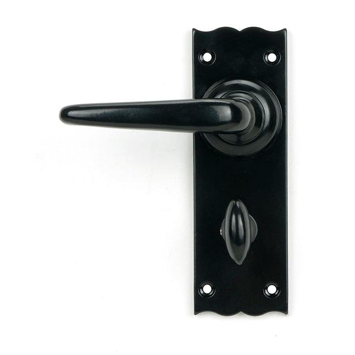 Black Oak Lever Bathroom Set | From The Anvil-Lever Bathroom-Yester Home