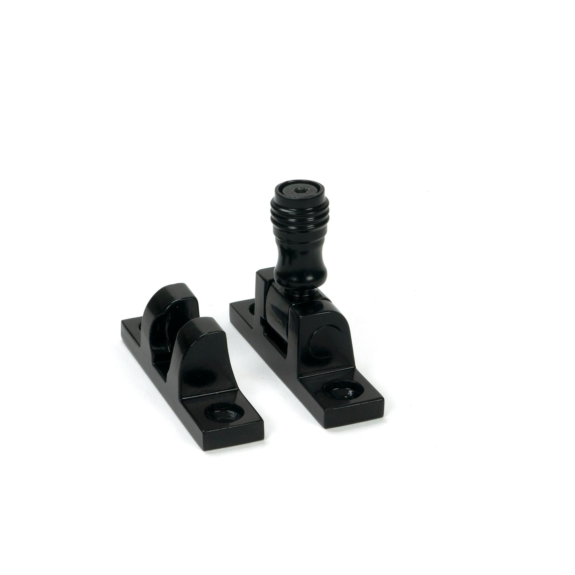 Black Prestbury Brighton Fastener - Narrow (Square) - Brighton Fasteners - From The Anvil - Yester Home