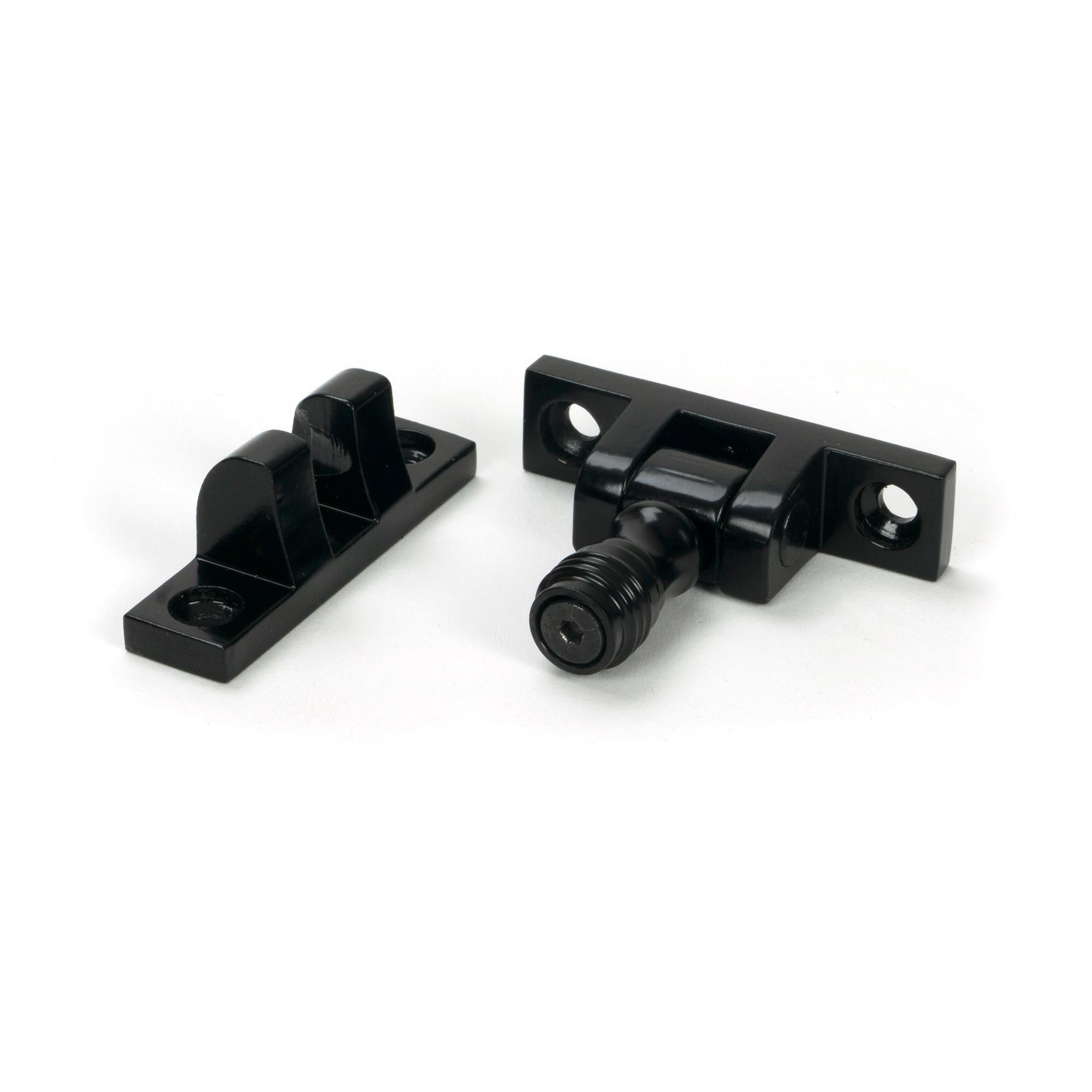 Black Prestbury Brighton Fastener - Narrow (Square) - Brighton Fasteners - From The Anvil - Yester Home